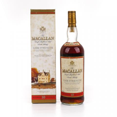 Macallan 麦卡伦 10年 桶强 1L 58.8%Vol.