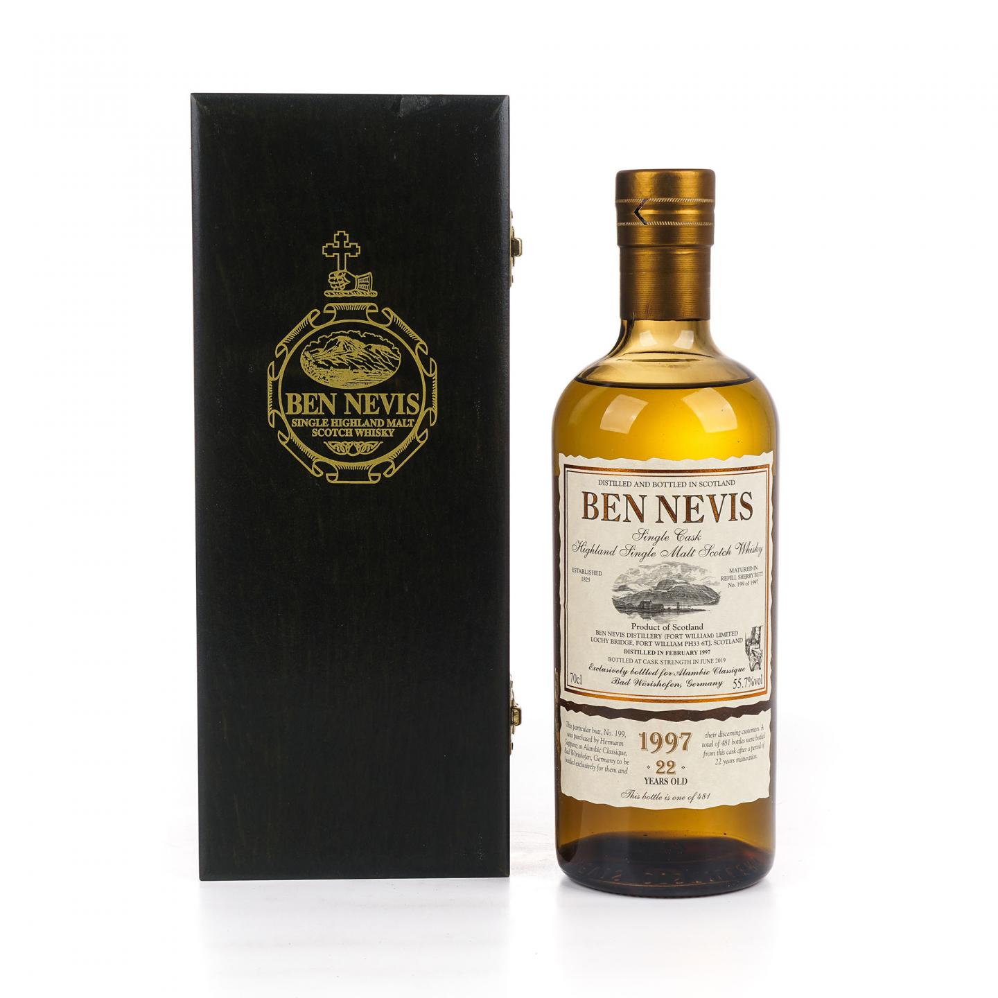 Ben Nevis 本尼维斯 22年 1997-2019 雪莉桶