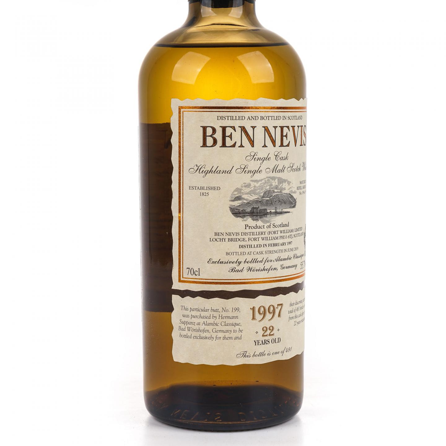 Ben Nevis 本尼维斯 22年 1997-2019 雪莉桶