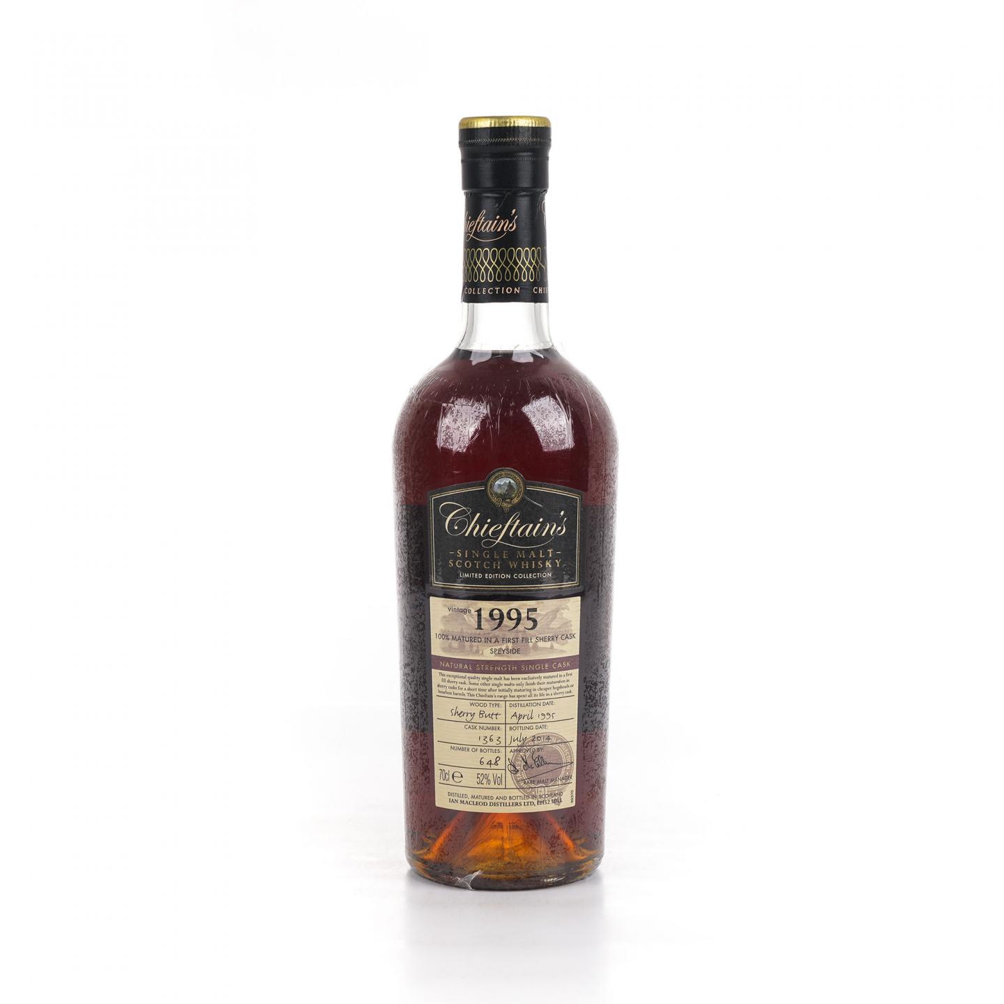 Chieftain's 老酋长 1995-2014 雪莉单桶#1363 IM