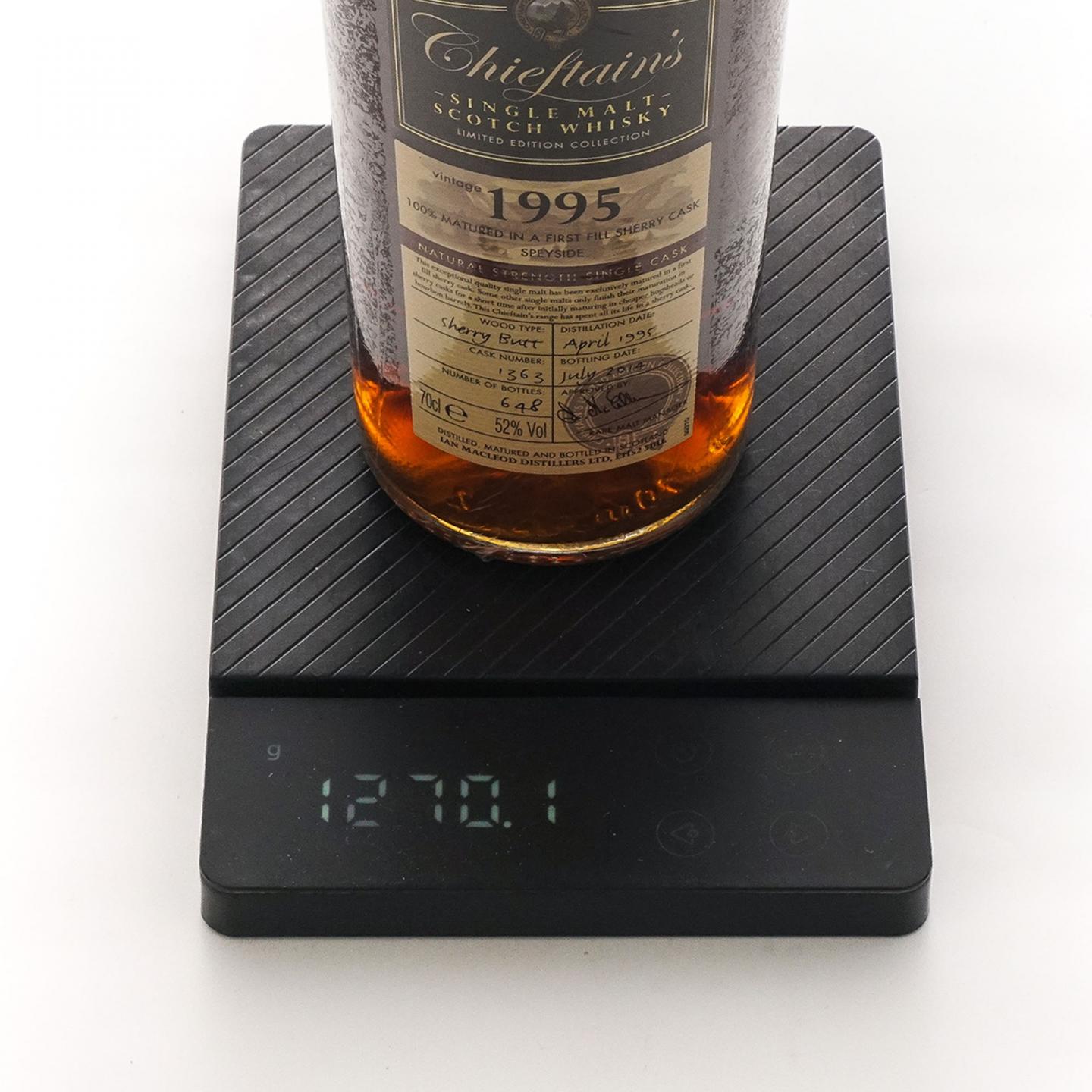 Chieftain's 老酋长 1995-2014 雪莉单桶#1363 IM