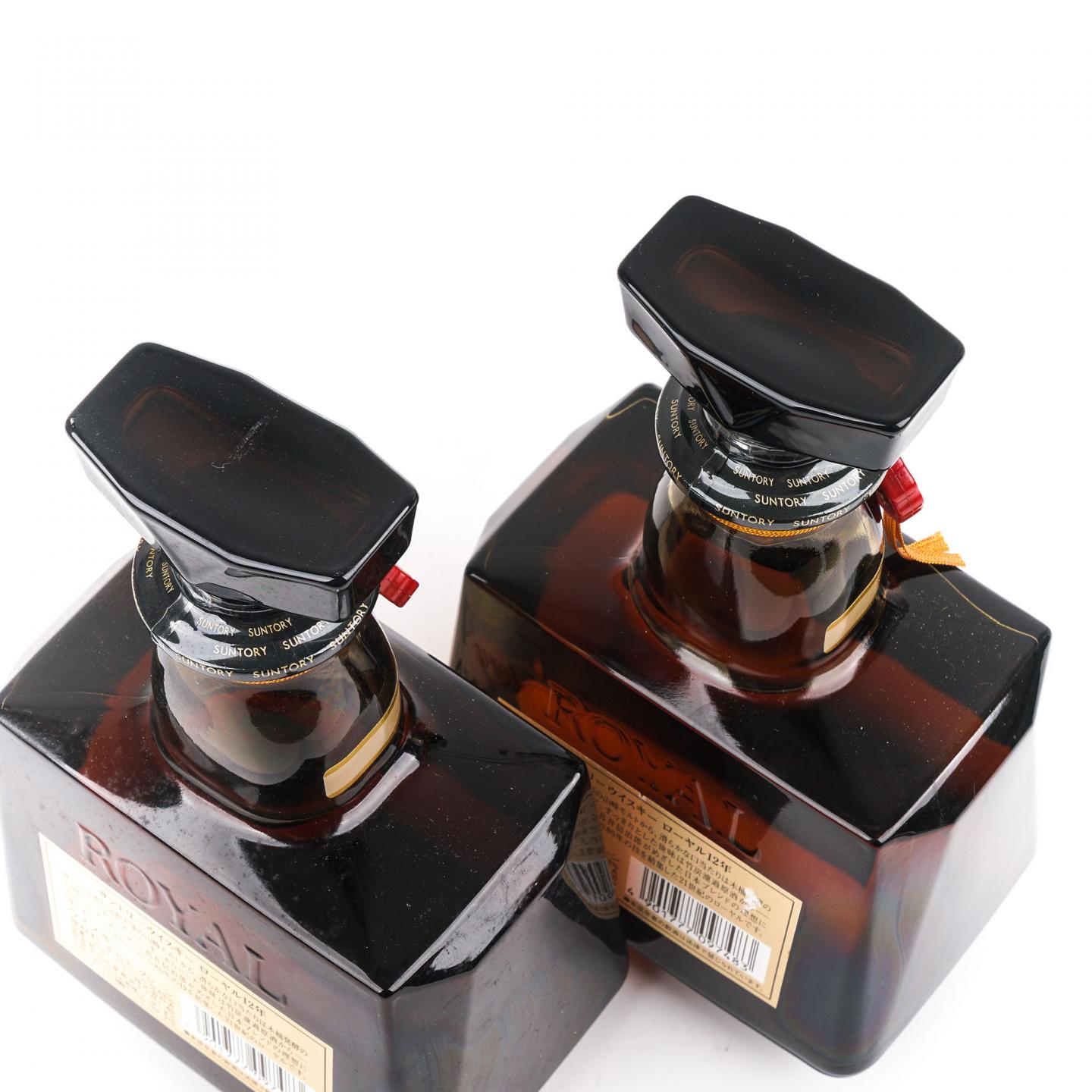 三得利 金花 Royal 12年 SR白标 2支组