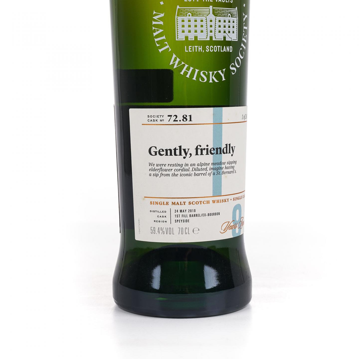 SMWS 72.81 弥尔顿达夫 9年 2010