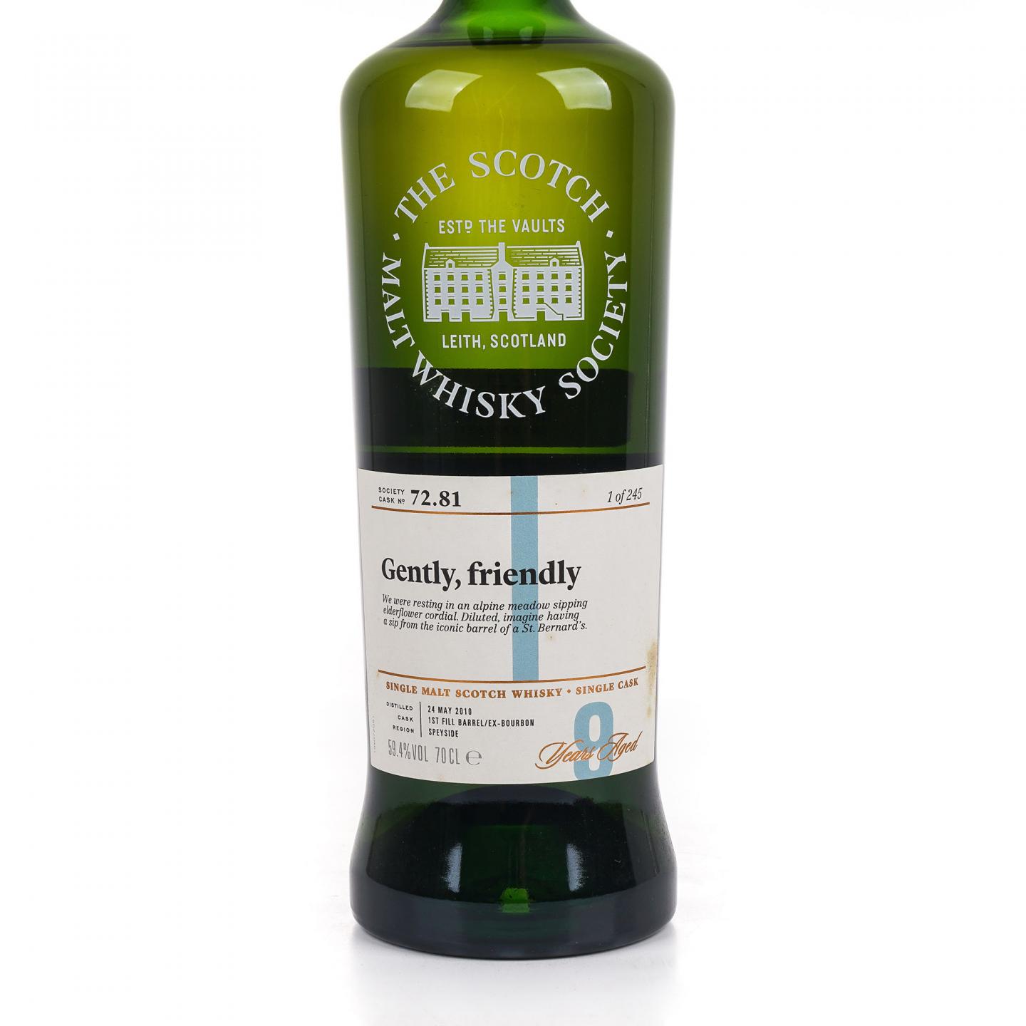 SMWS 72.81 弥尔顿达夫 9年 2010
