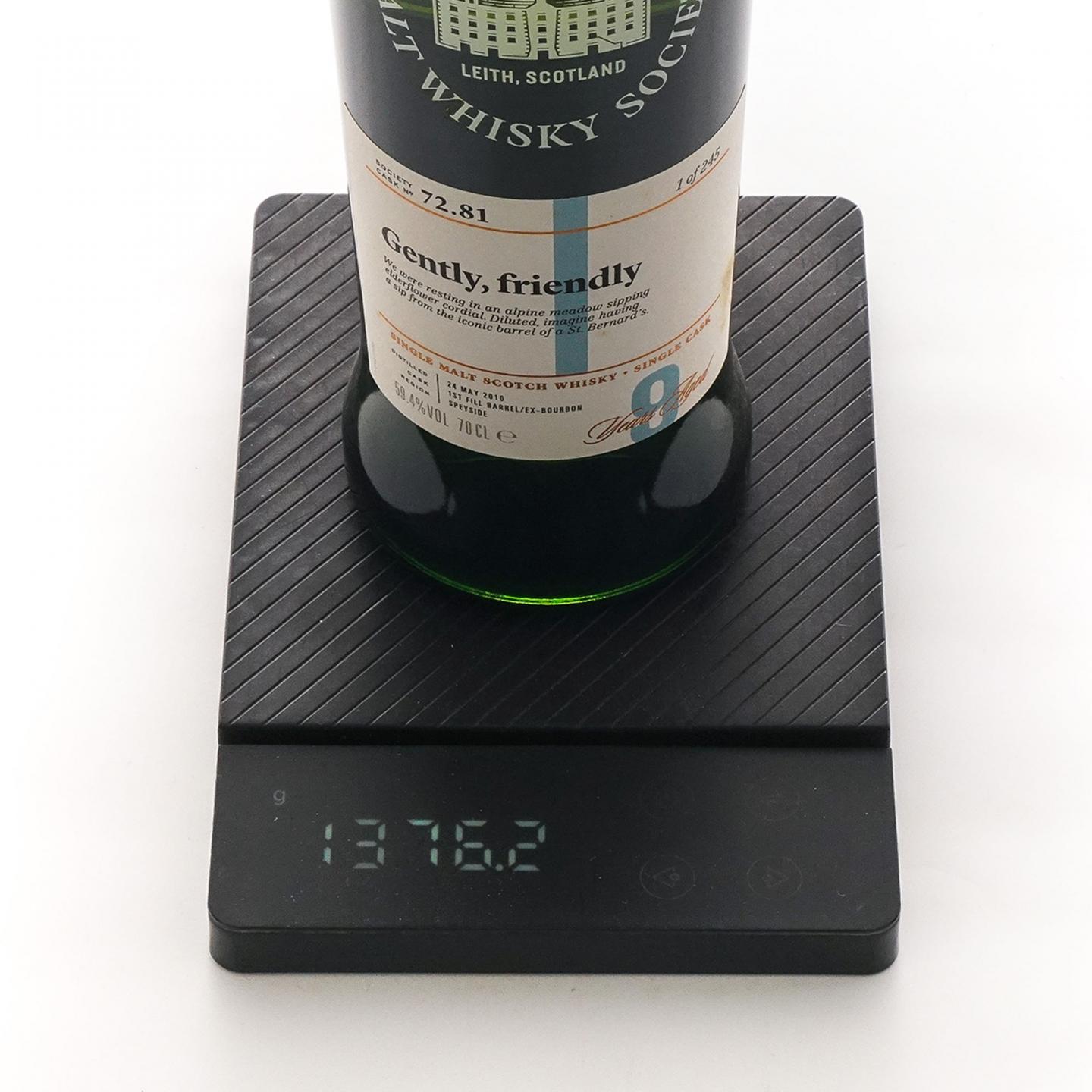 SMWS 72.81 弥尔顿达夫 9年 2010