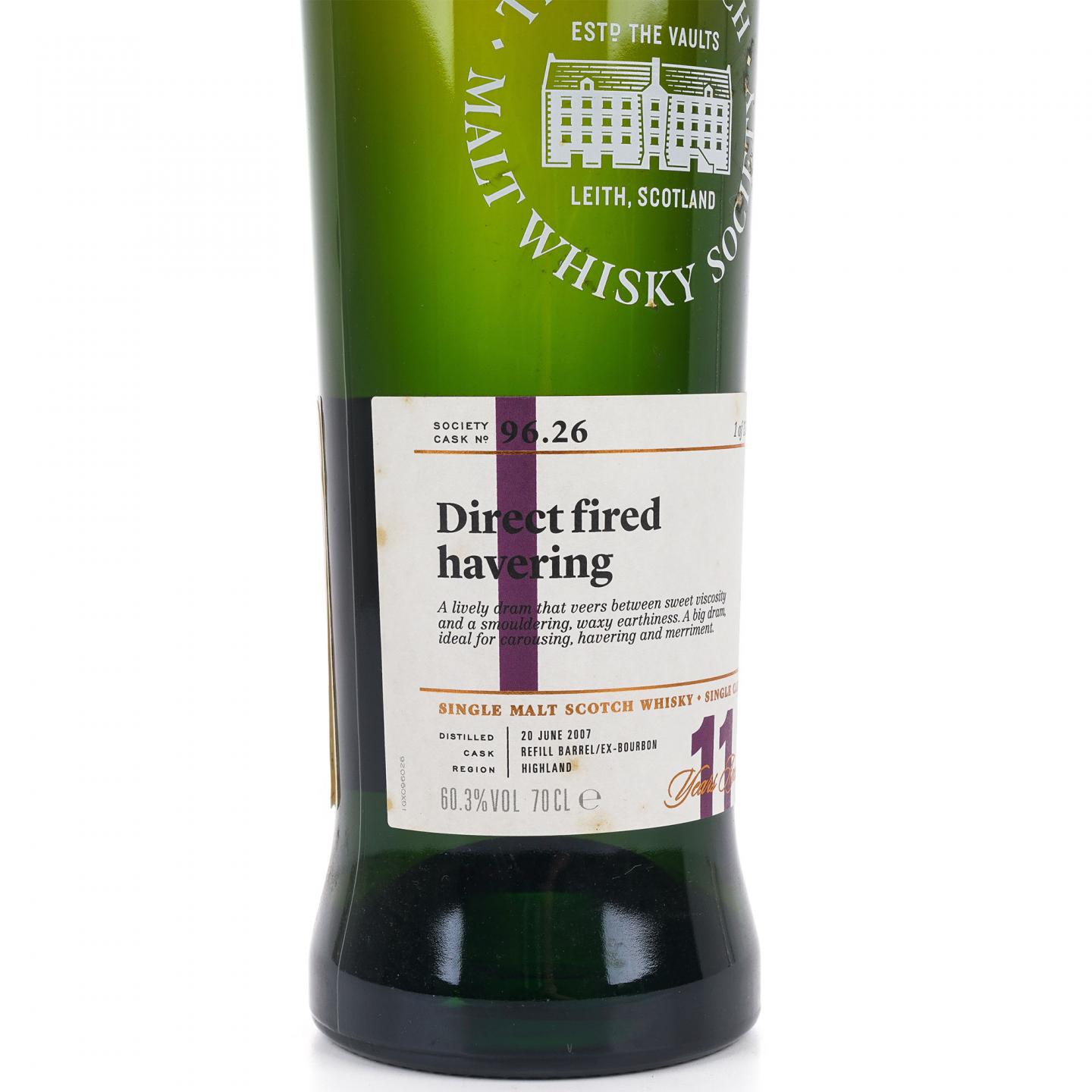 SMWS 96.26 格兰多纳 11年 2007 单桶