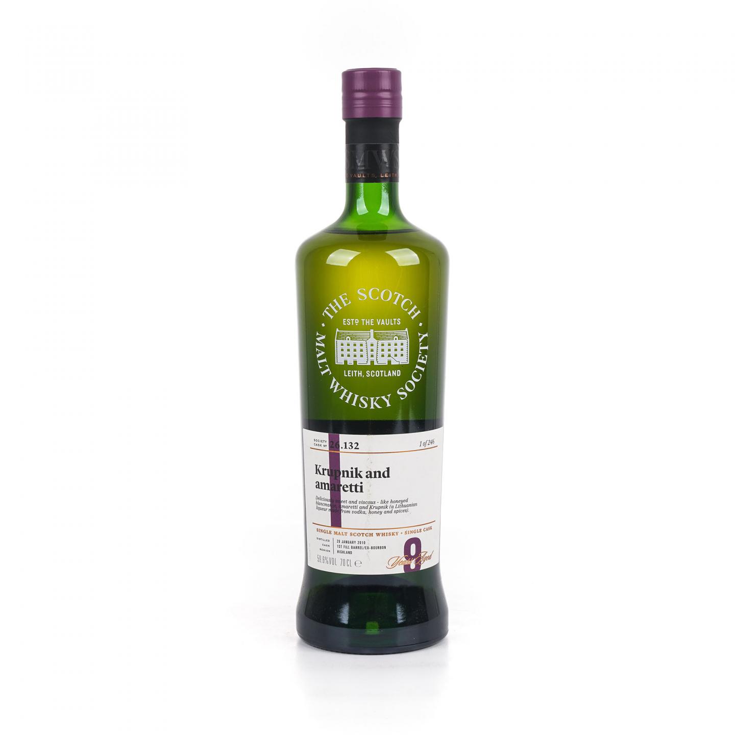 SMWS 26.132 克里尼利基 9年 2010 行货