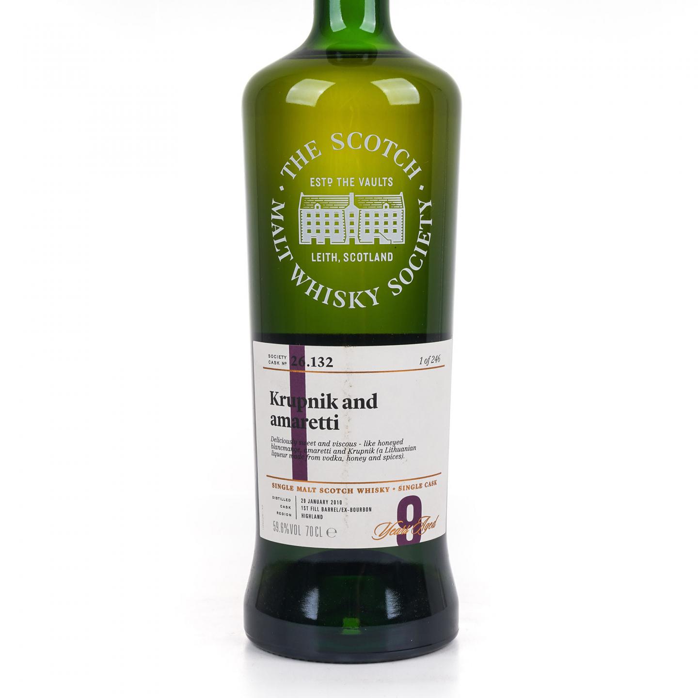 SMWS 26.132 克里尼利基 9年 2010 行货