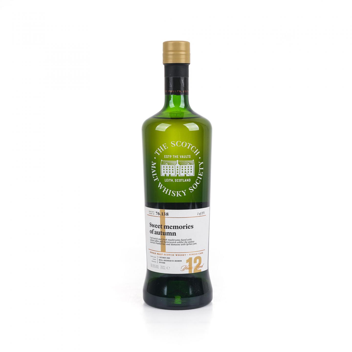 SMWS 76.138 慕赫 12年 2005 