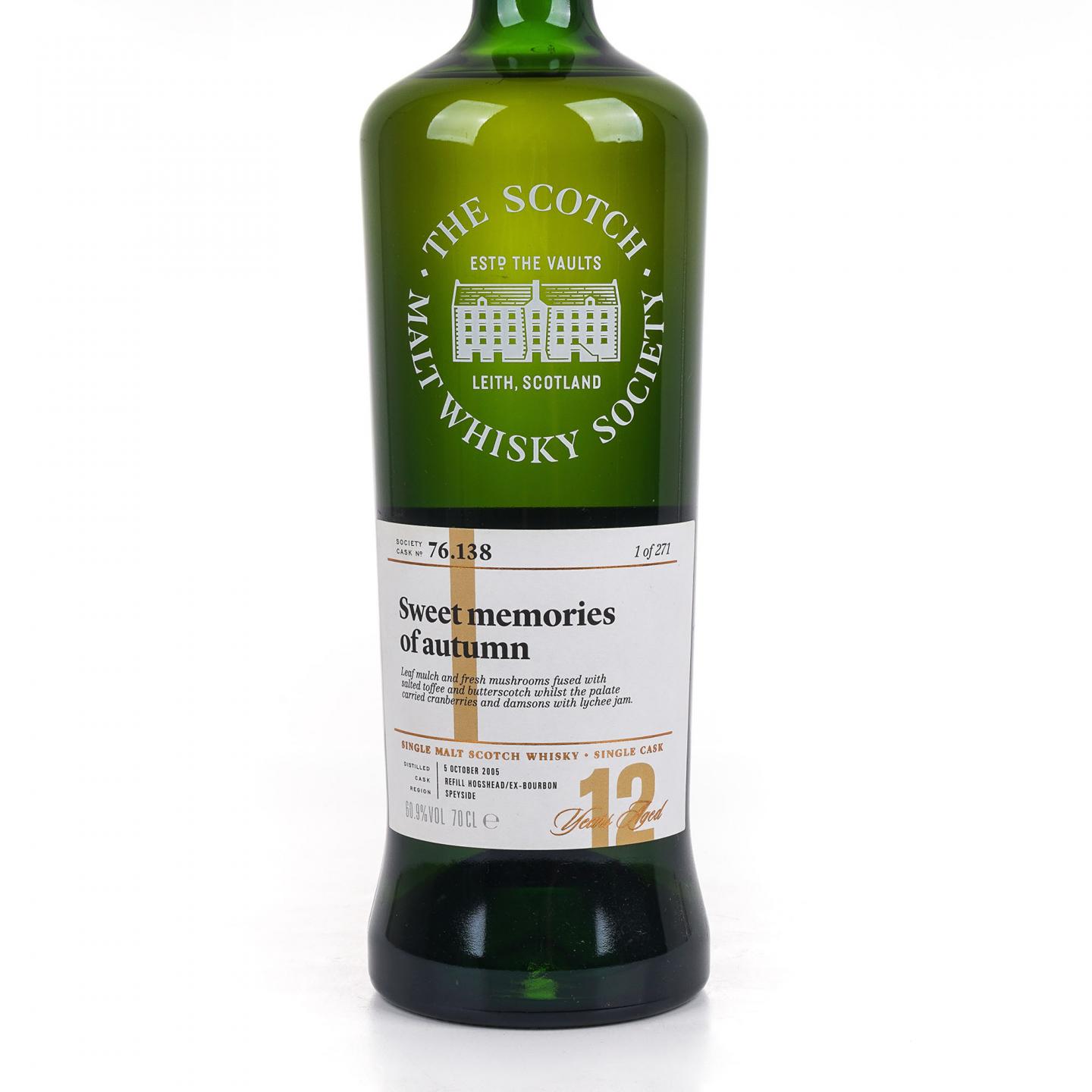 SMWS 76.138 慕赫 12年 2005 