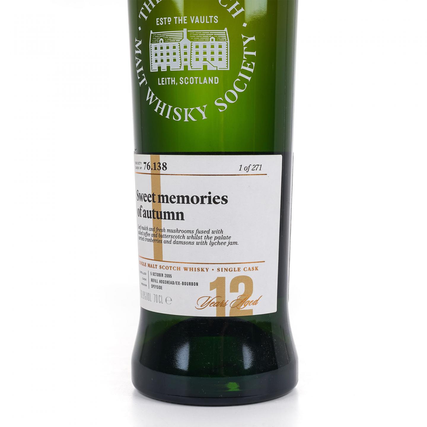 SMWS 76.138 慕赫 12年 2005 