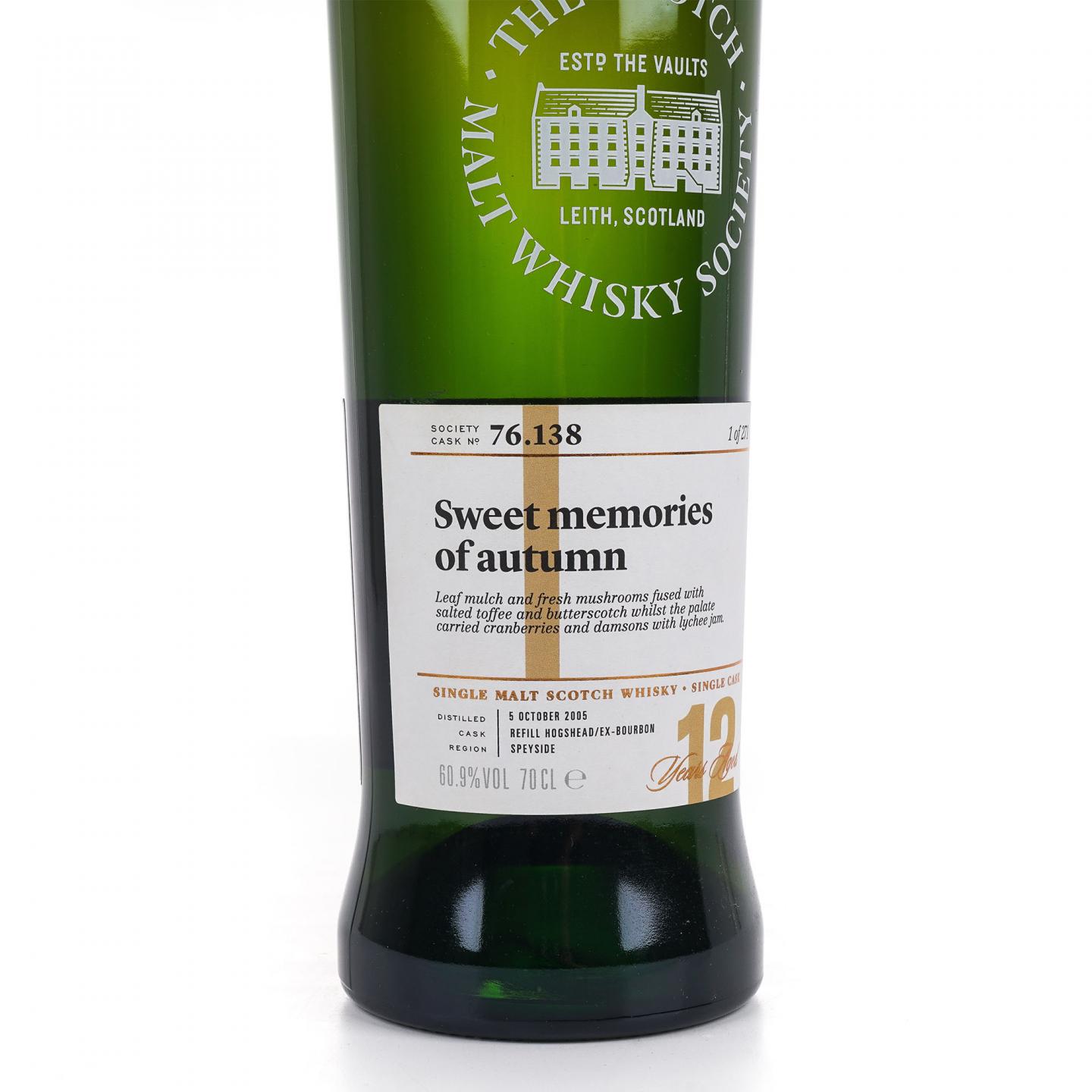 SMWS 76.138 慕赫 12年 2005 