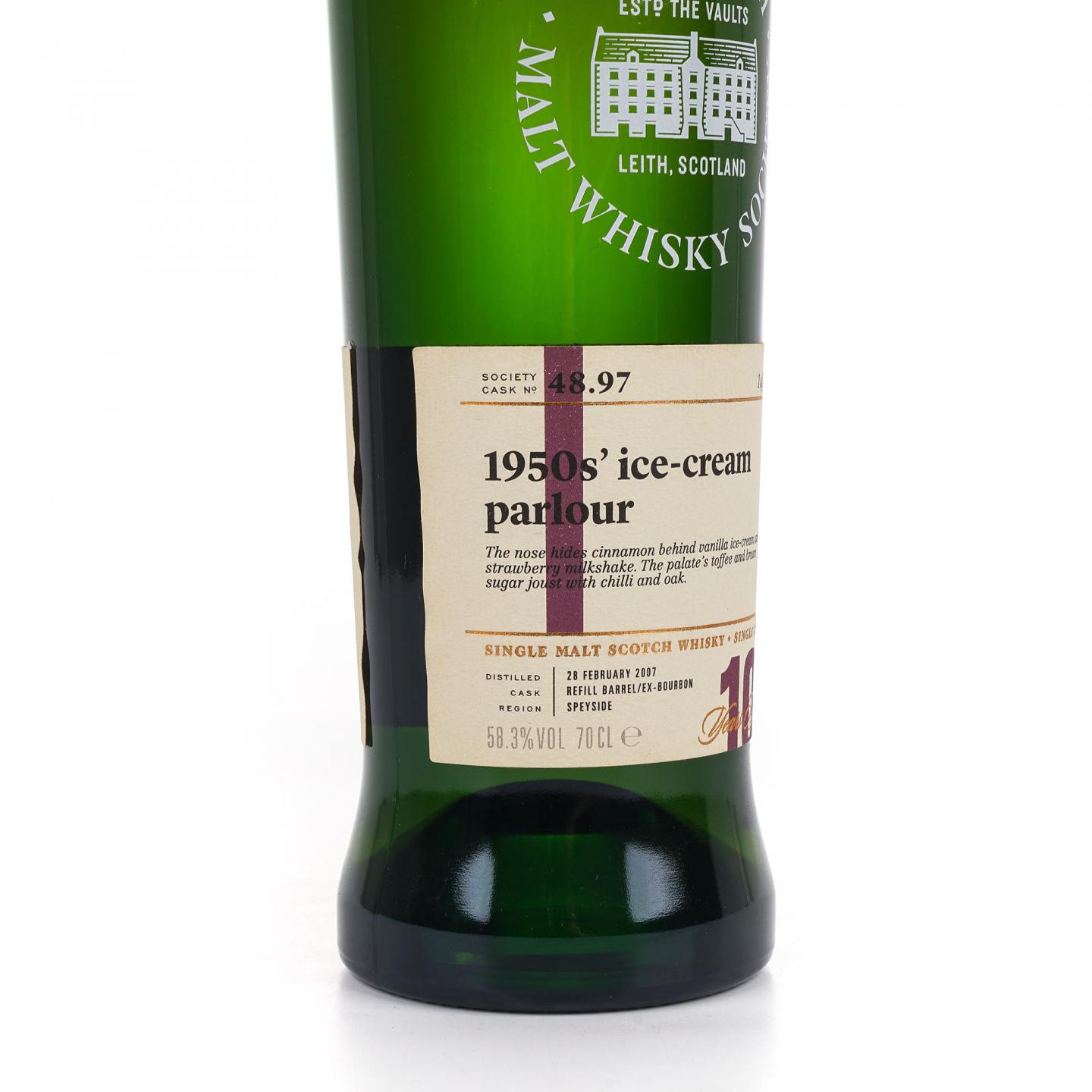 SMWS 48.97 巴门纳克 10年 2007