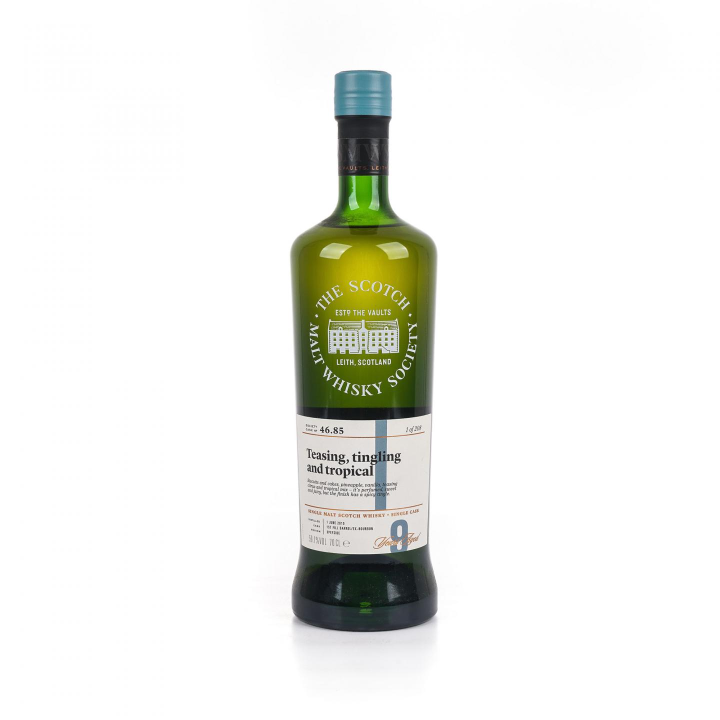 SMWS 46.85 格兰洛西 9年 2010