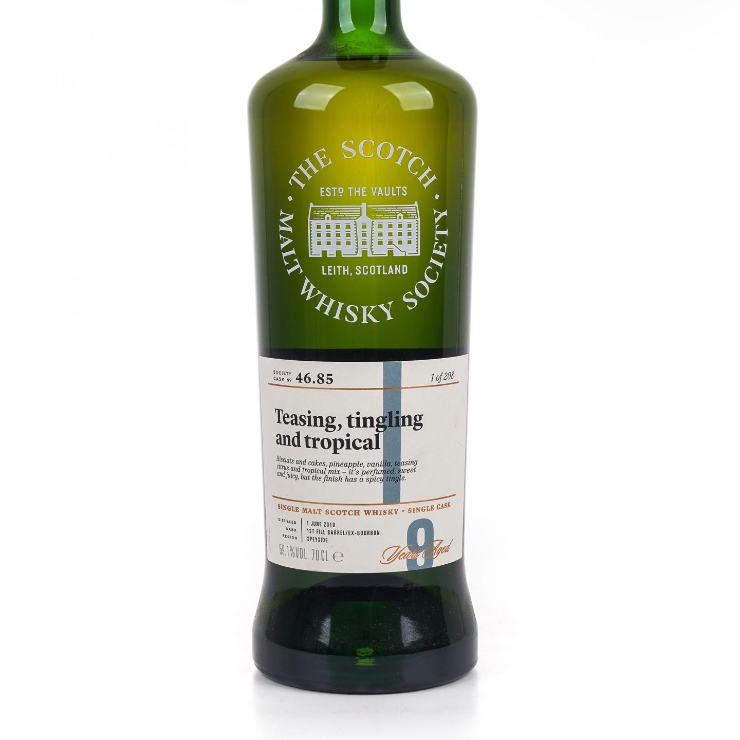 SMWS 46.85 格兰洛西 9年 2010