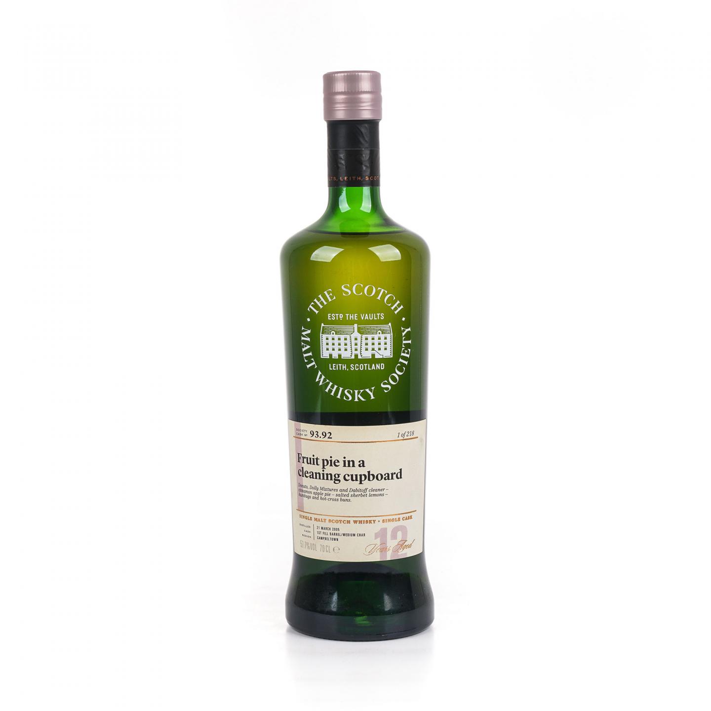 SMWS 93.92 格兰帝 12年 2005