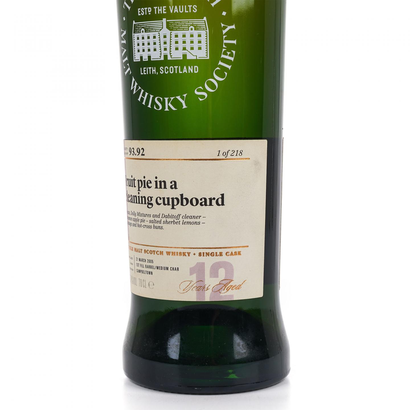 SMWS 93.92 格兰帝 12年 2005