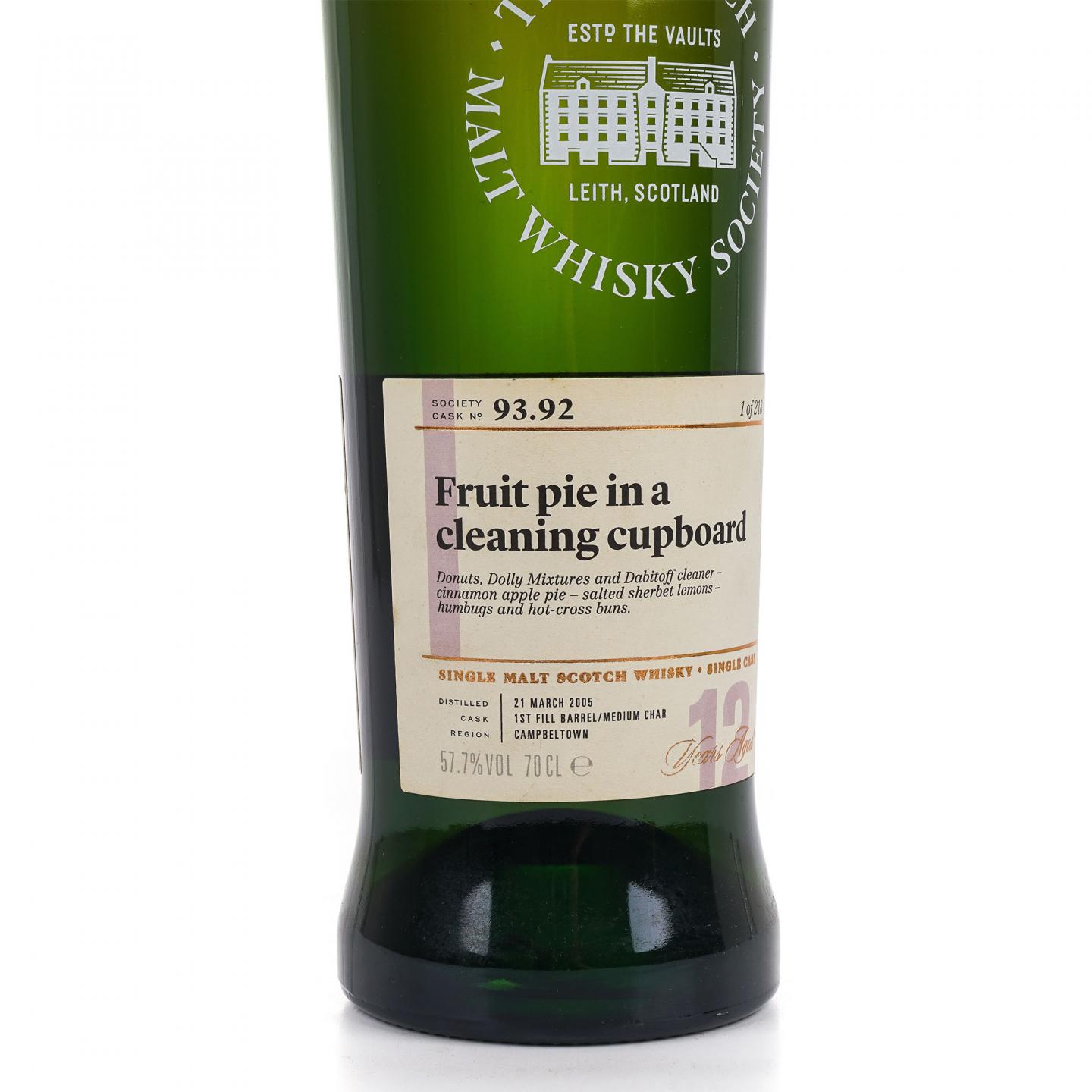 SMWS 93.92 格兰帝 12年 2005