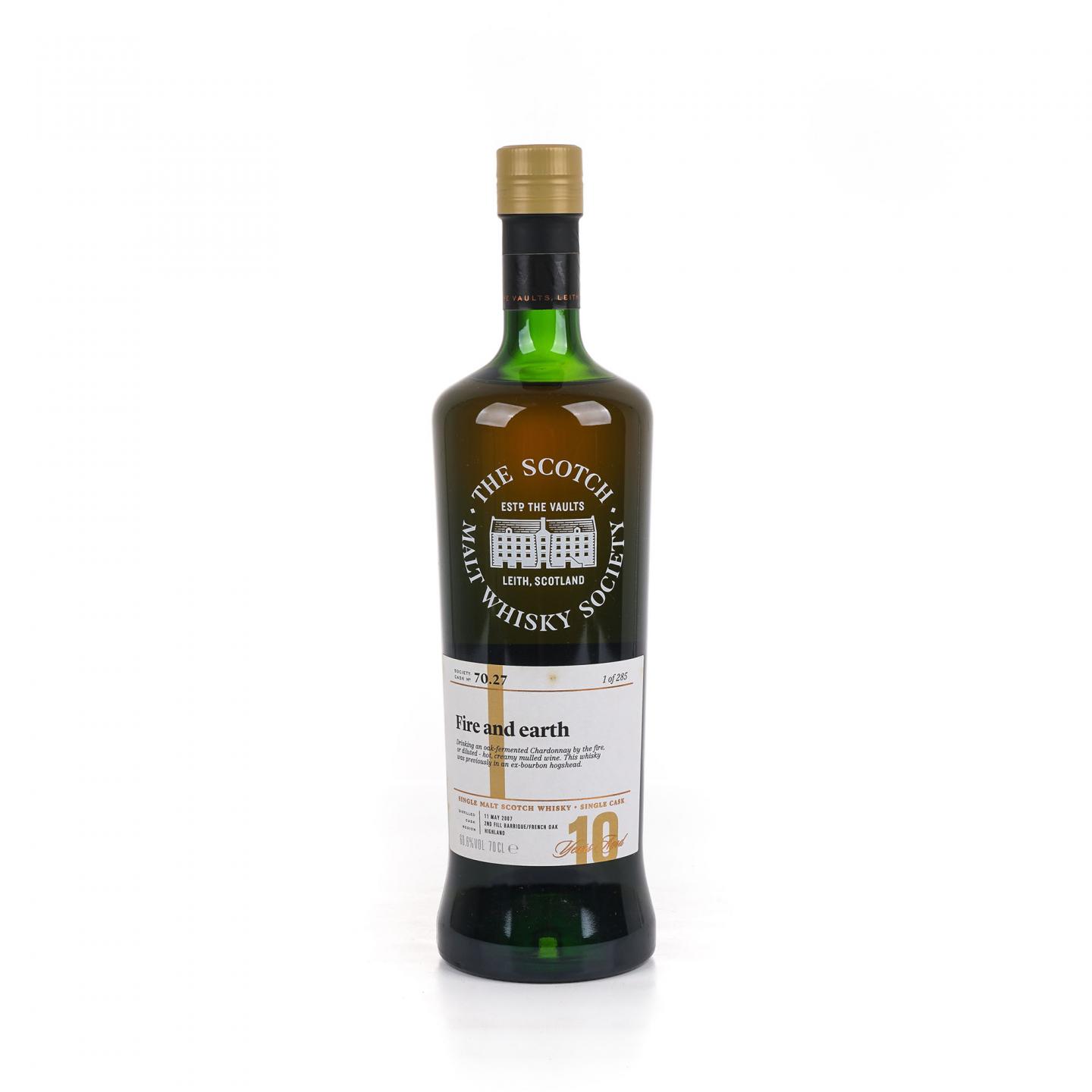 SMWS 70.27 巴布莱尔 10年 2007