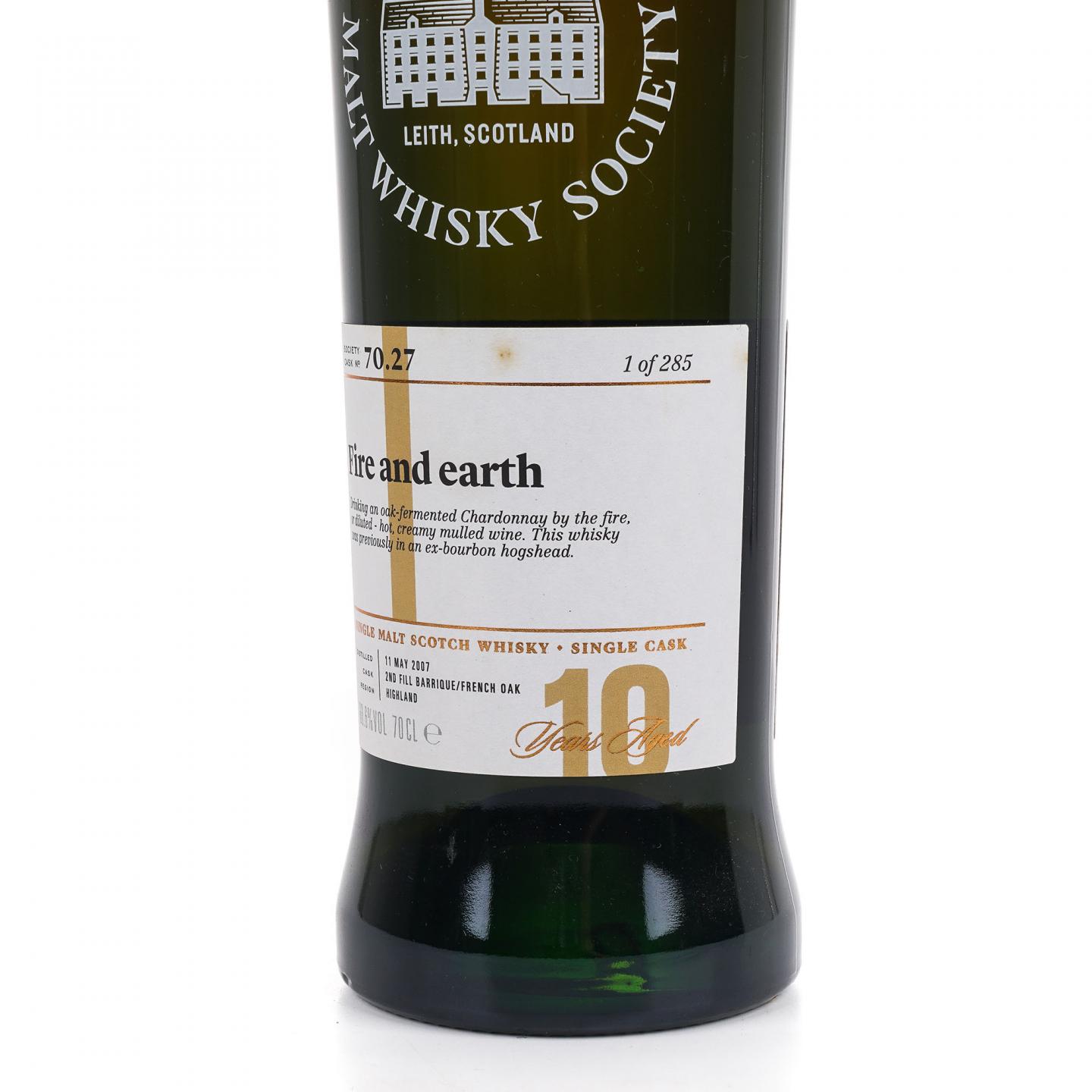 SMWS 70.27 巴布莱尔 10年 2007