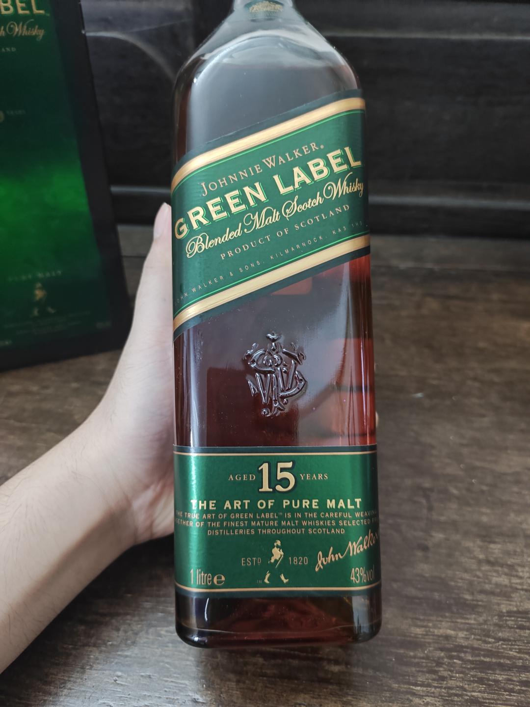 【加1元得】00年代姥姥版绿牌/绿方，1L