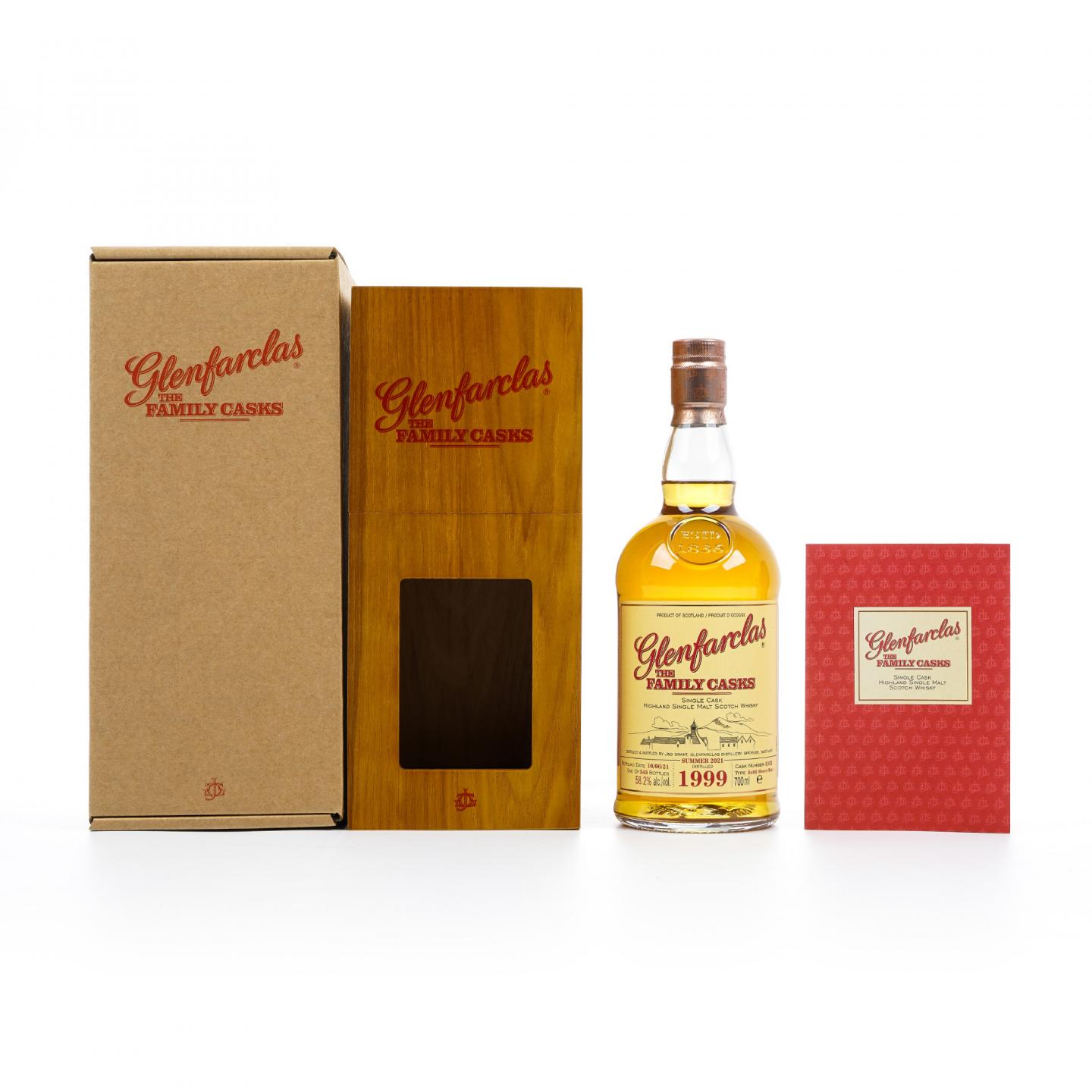 Glenfarclas 格兰花格 1999-2021 家族桶#1202