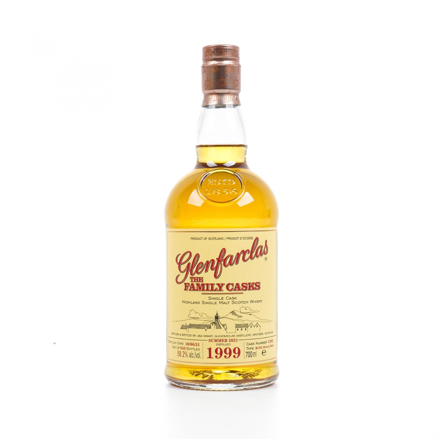 Glenfarclas 格兰花格 1999-2021 家族桶#1202
