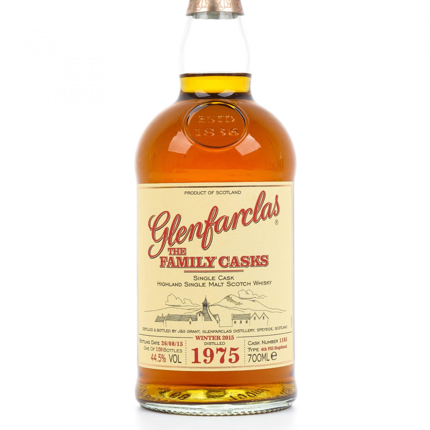 Glenfarclas 格兰花格 1975-2015 家族桶#1185