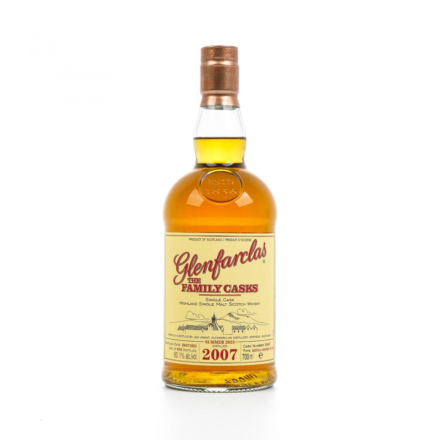 Glenfarclas 格兰花格 2007-2023 家族桶#2669