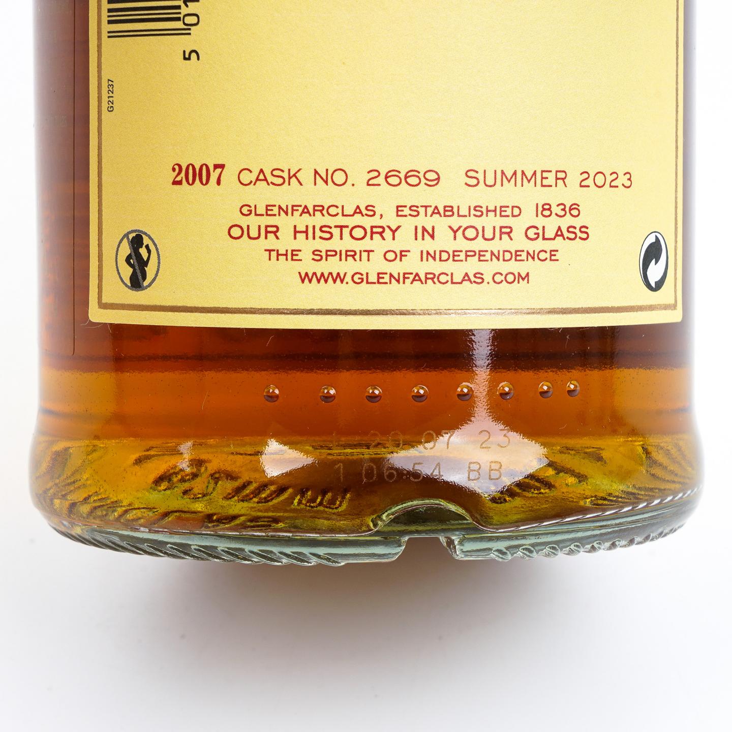 Glenfarclas 格兰花格 2007-2023 家族桶#2669