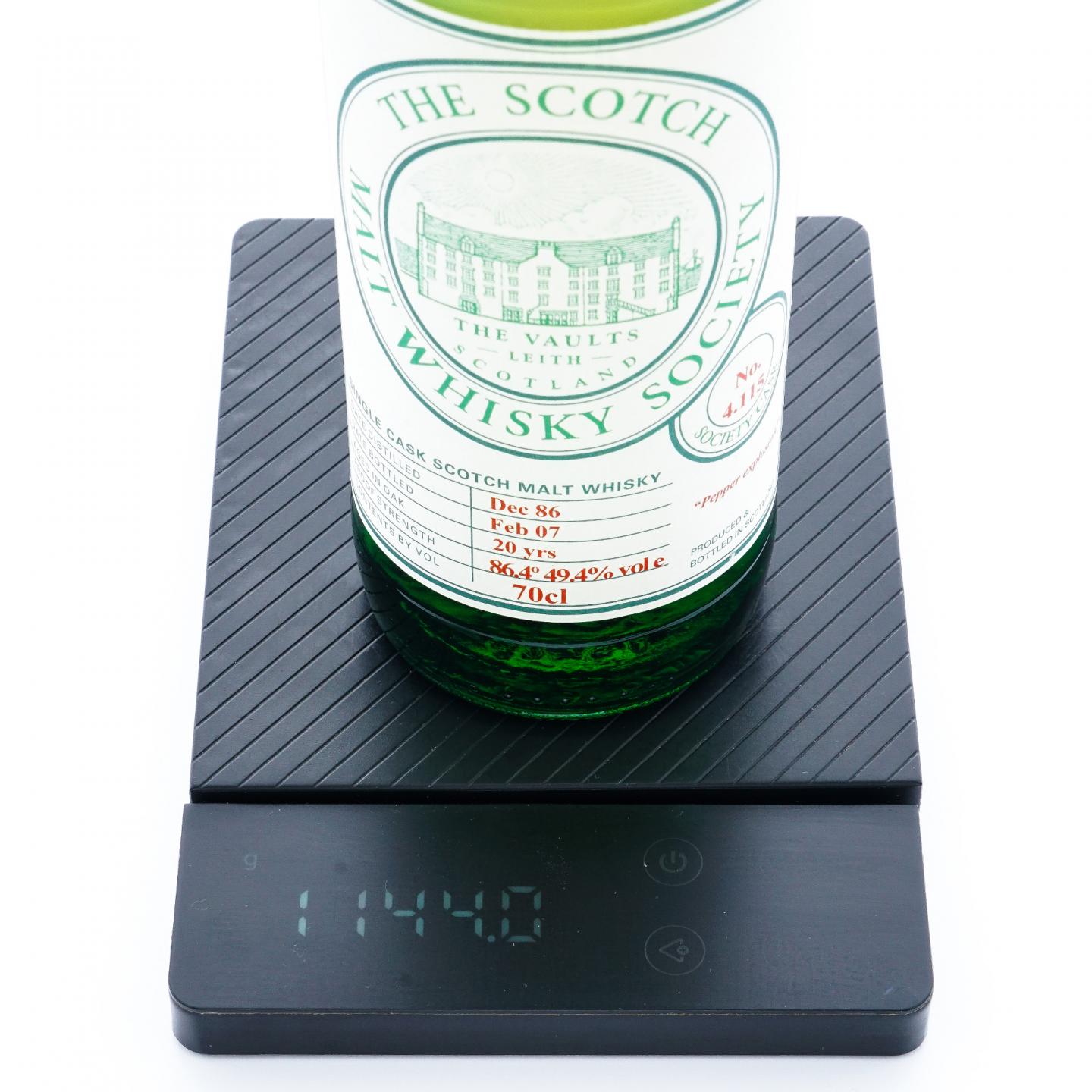 SMWS 4.115 高原骑士 20年 1986-2007