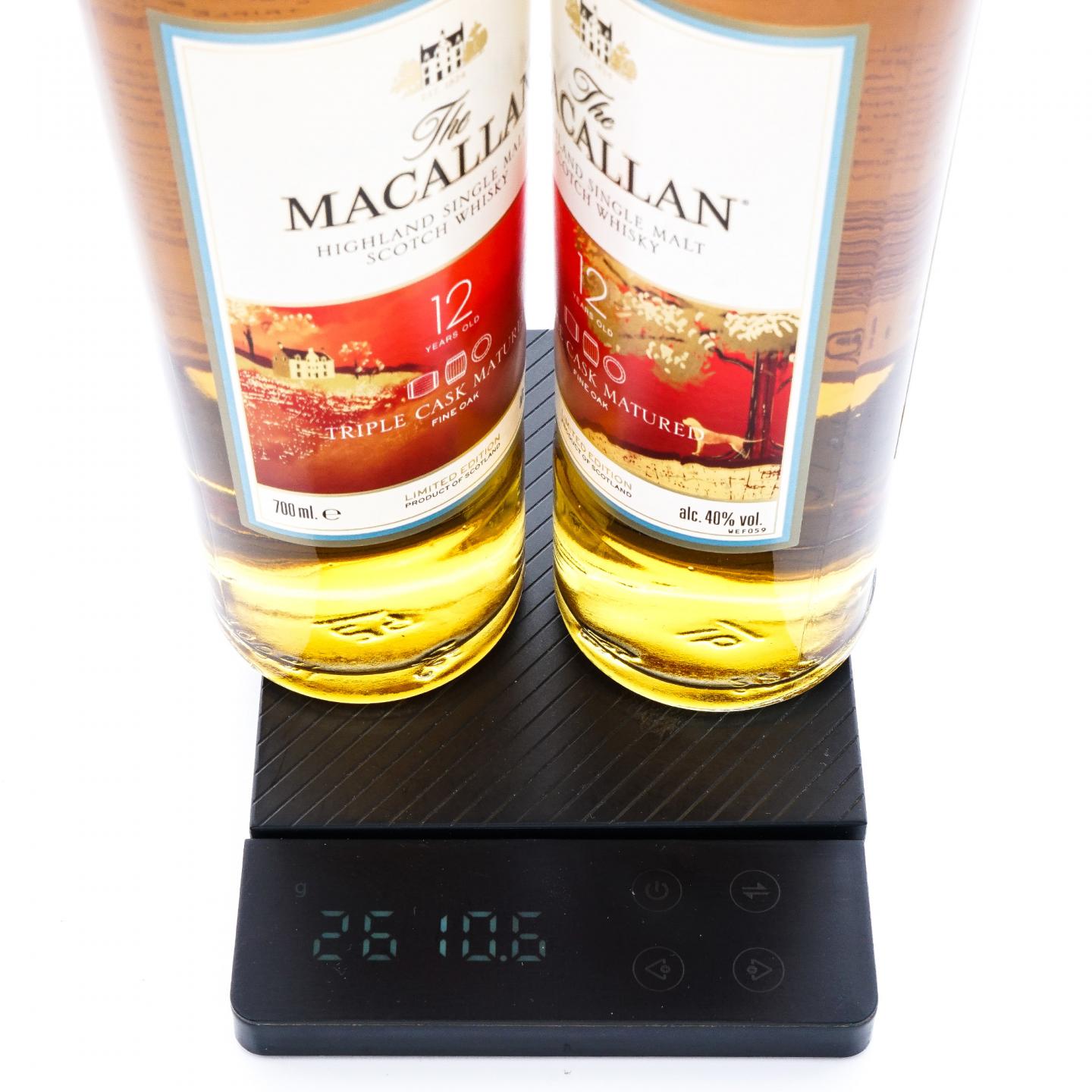 Macallan 麦卡伦 12年 黄金三桶 狗年限定 2支组