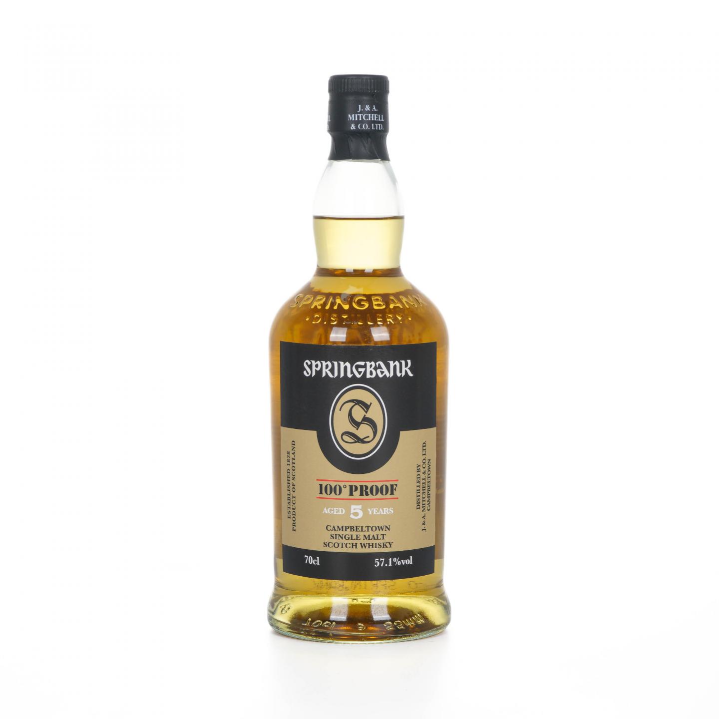 Springbank 云顶 5年 100°proof 2025版
