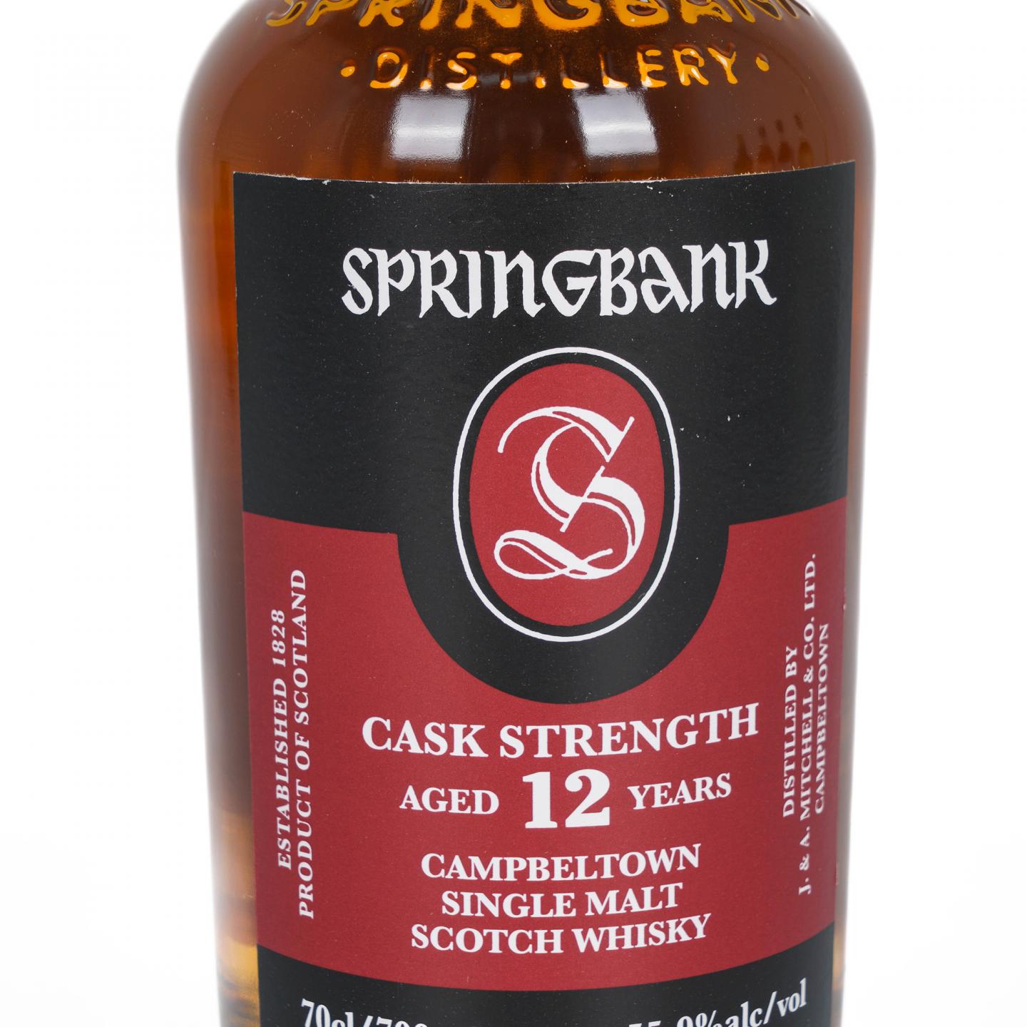 Springbank 云顶 12年 2025 桶强