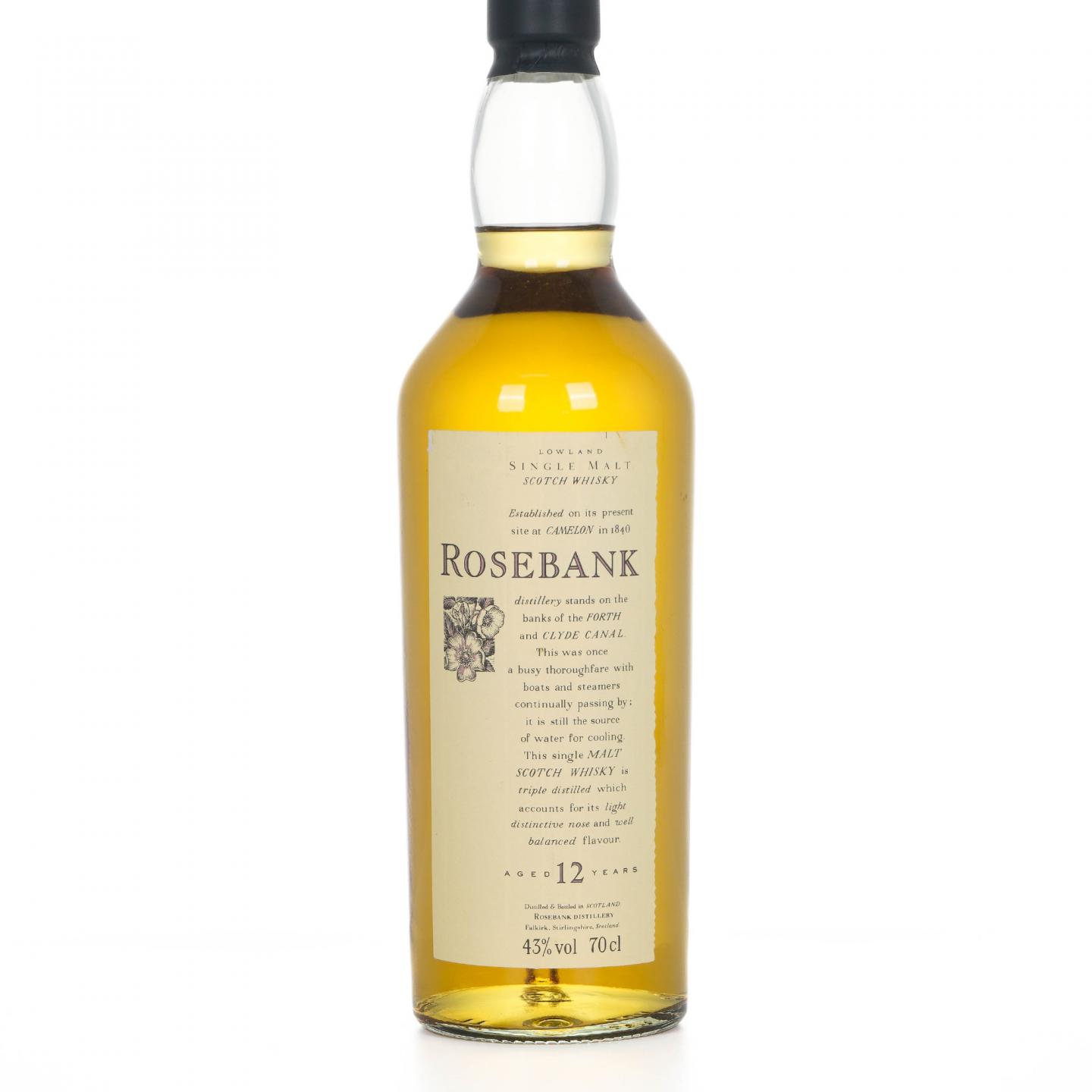 Rosebank 罗斯班克 12年 花鸟系列