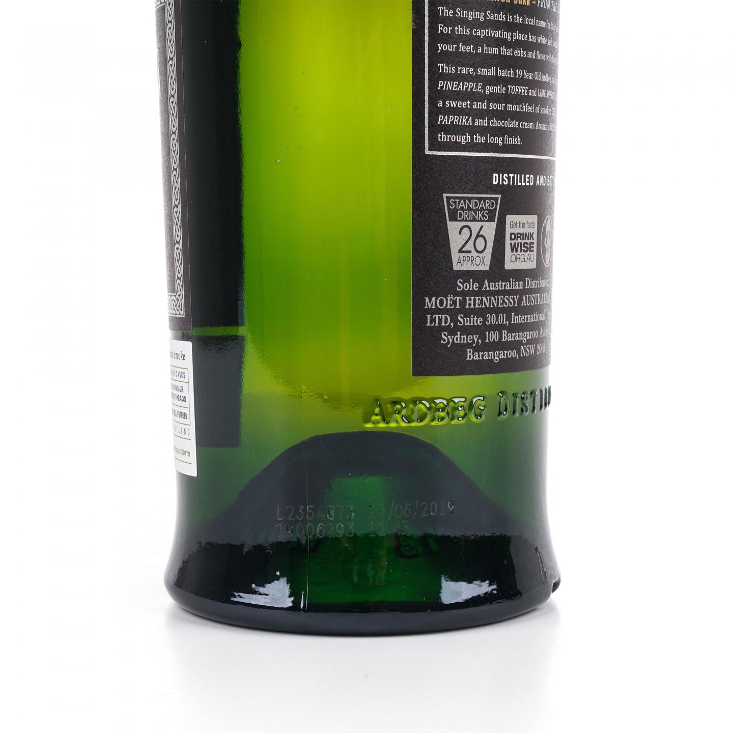 Ardbeg 阿贝 19年 2019 鸣沙 第一版 46.2%Vol.