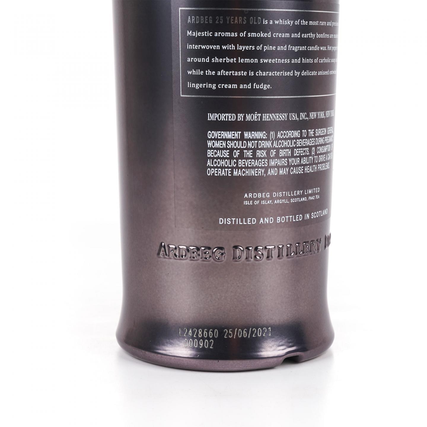 Ardbeg 阿贝 25年 2021 美国版 750ml