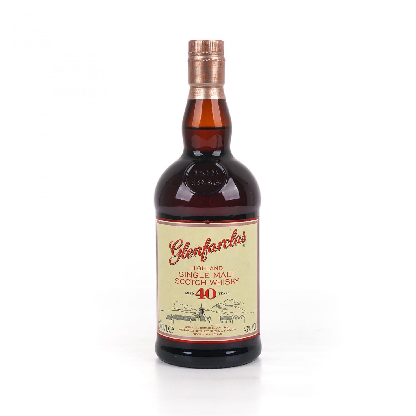 Glenfarclas 格兰花格 40年 红礼盒版