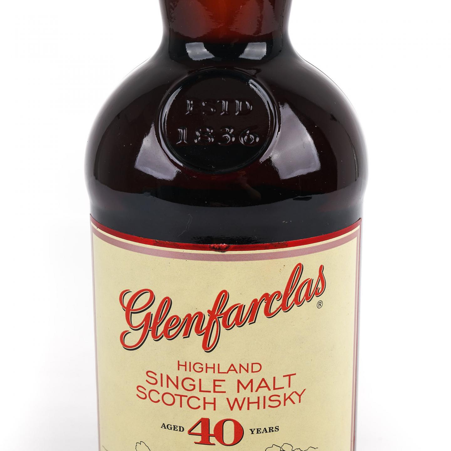 Glenfarclas 格兰花格 40年 红礼盒版