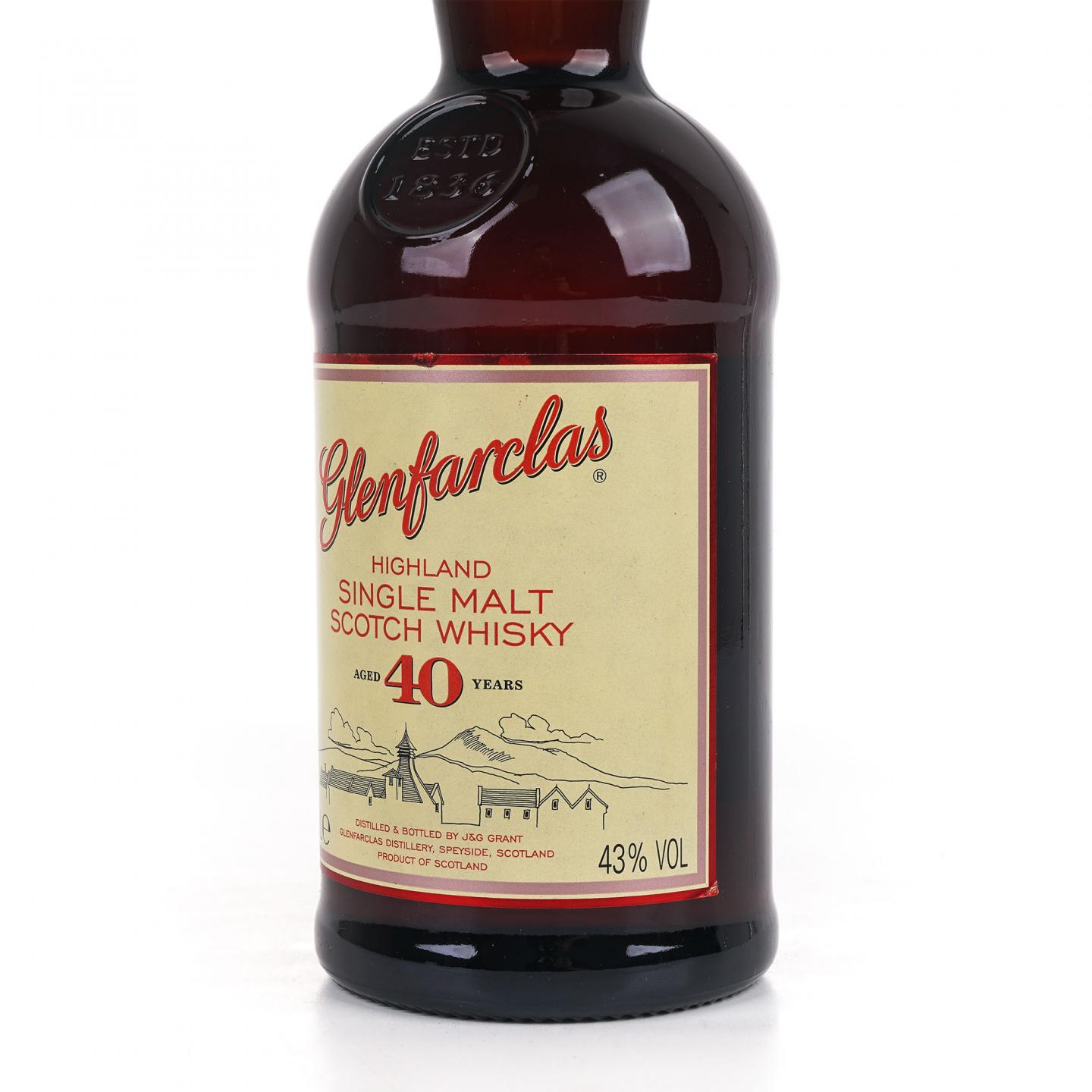 Glenfarclas 格兰花格 40年 红礼盒版