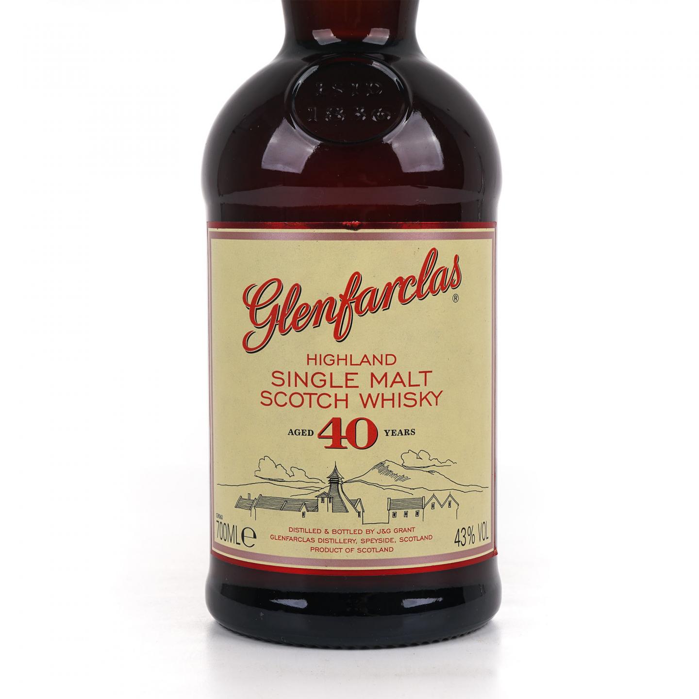 Glenfarclas 格兰花格 40年 红礼盒版