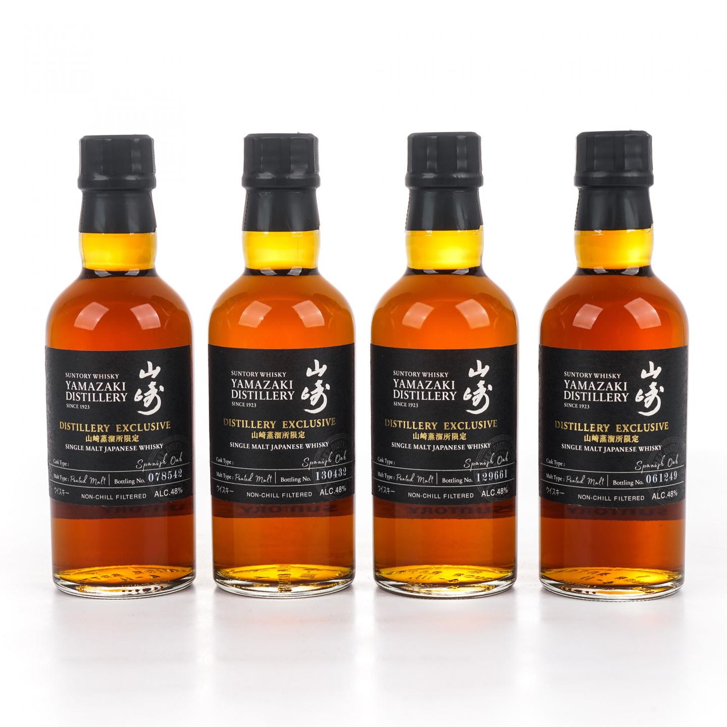 【中样】山崎蒸馏所限定 Peated Malt 4瓶组*180ml