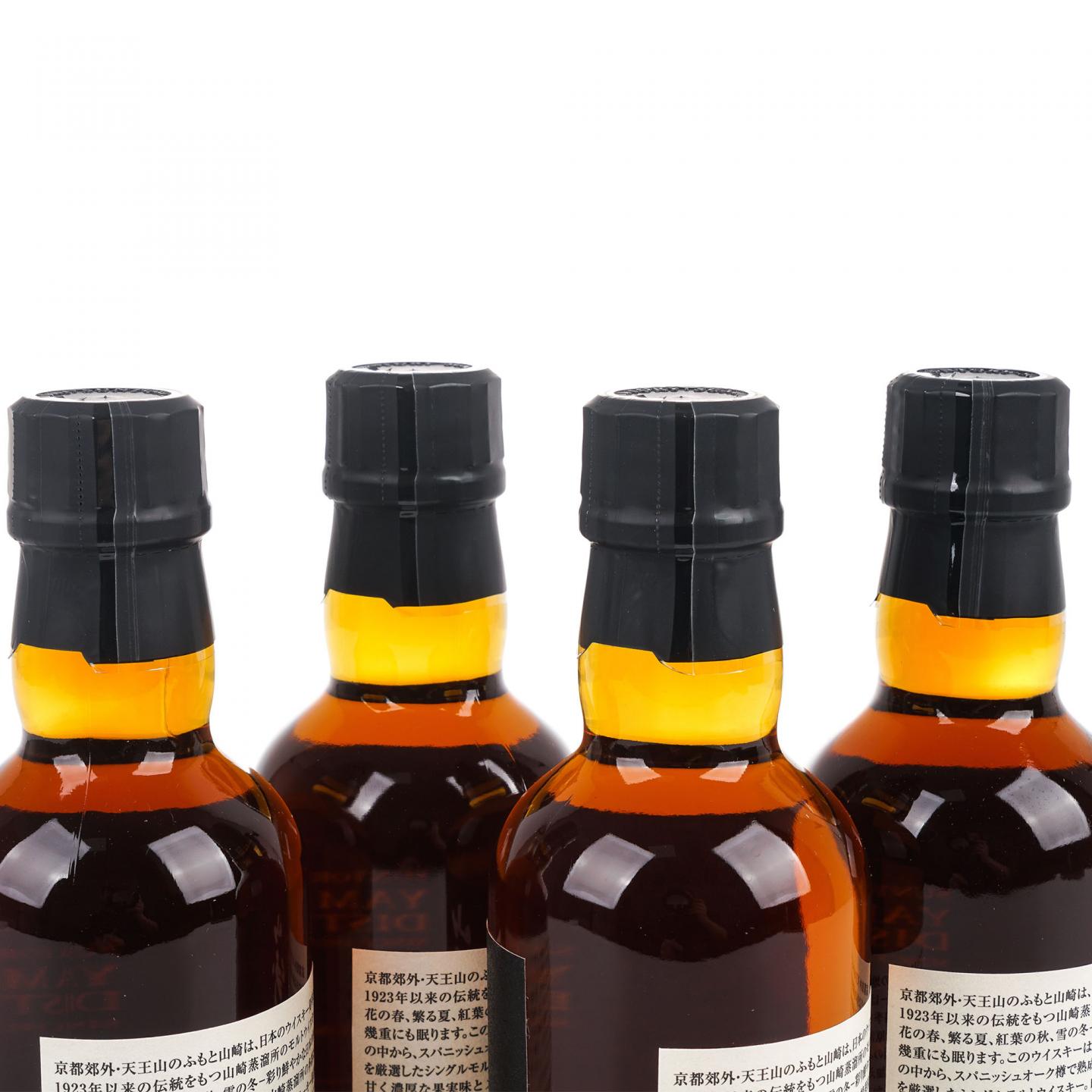 【中样】山崎蒸馏所限定 Peated Malt 4瓶组*180ml