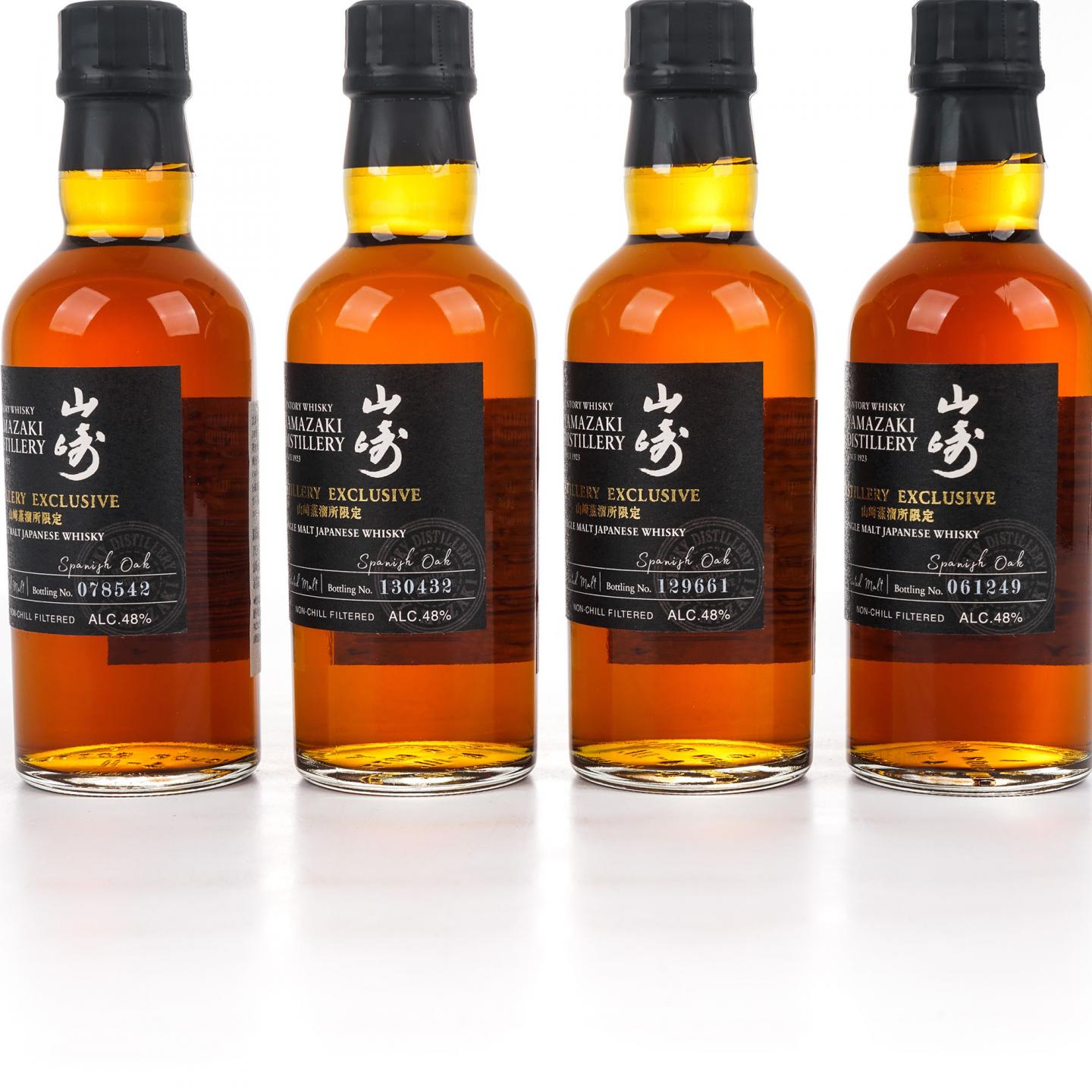 【中样】山崎蒸馏所限定 Peated Malt 4瓶组*180ml