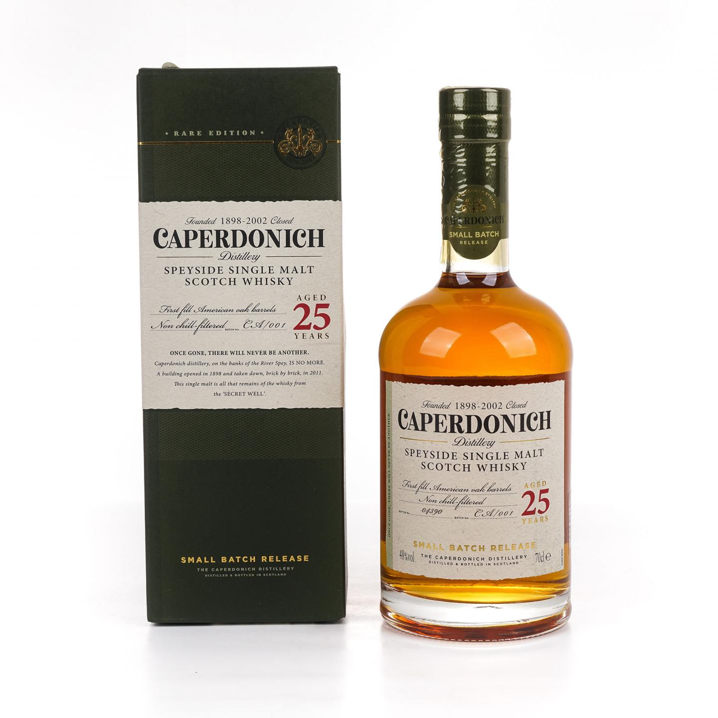 Caperdonich 凯普多尼克 25年 2019 小批次CA/001