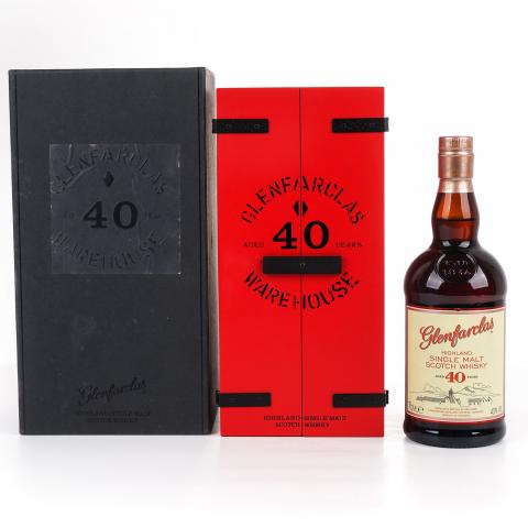 Glenfarclas 格兰花格 40年 红礼盒版