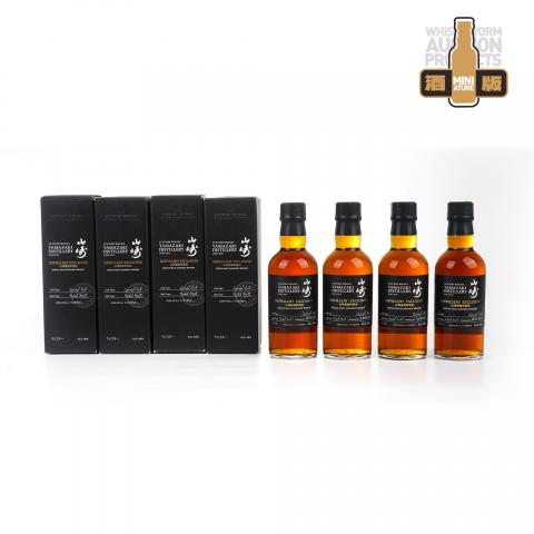 【中样】山崎蒸馏所限定 Peated Malt 4瓶组*180ml
