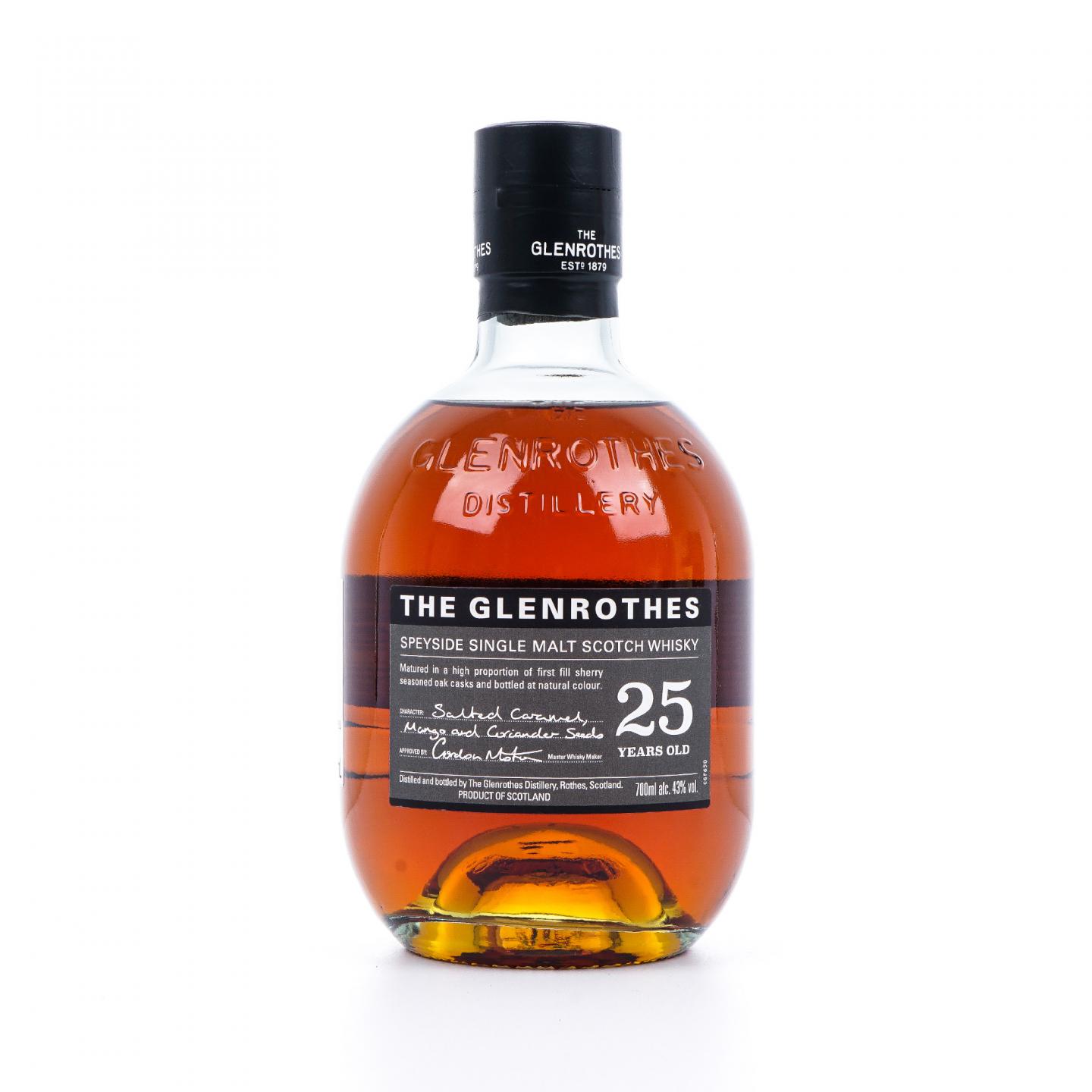 Glenrothes 格兰路思 25年 初填雪莉风味桶 2019
