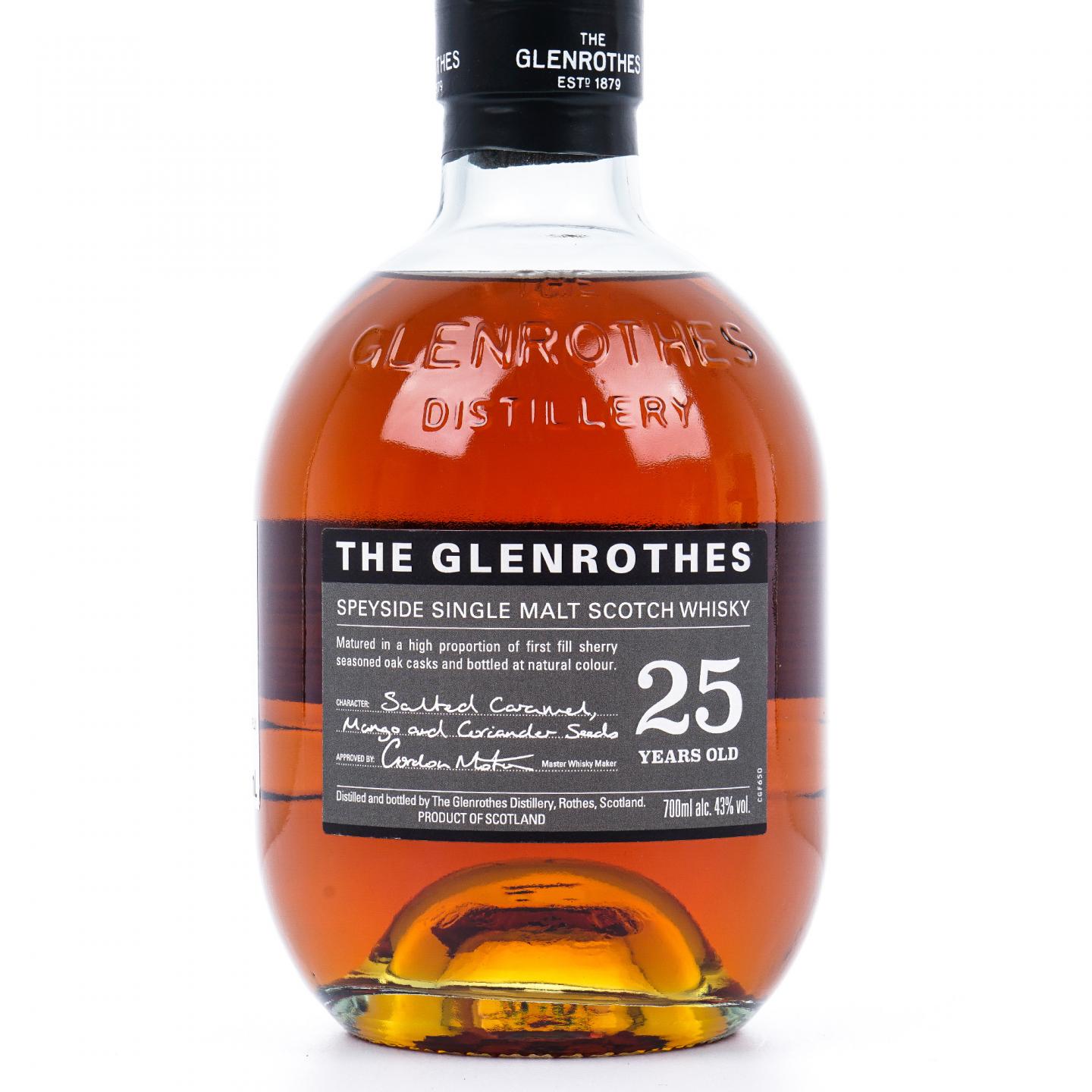 Glenrothes 格兰路思 25年 初填雪莉风味桶 2019