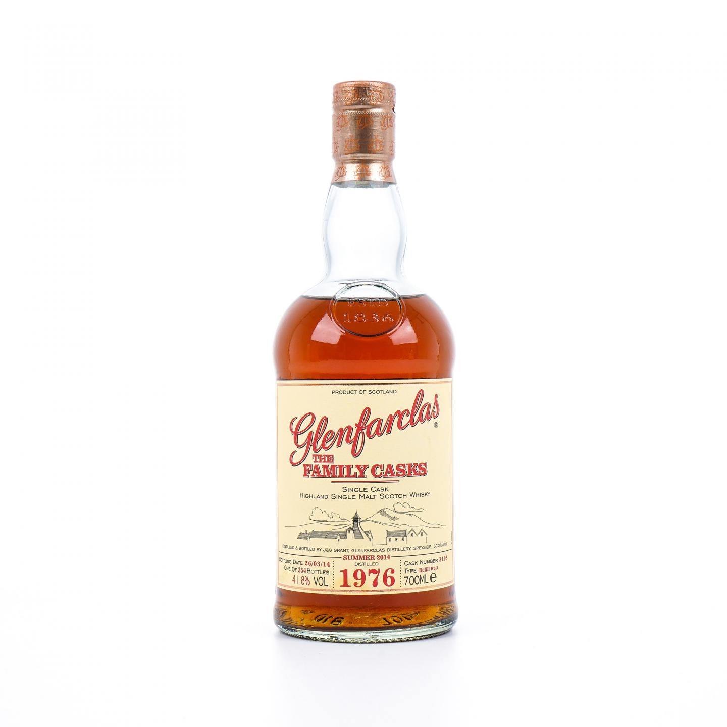 Glenfarclas 格兰花格 1976-2014 家族桶#3105